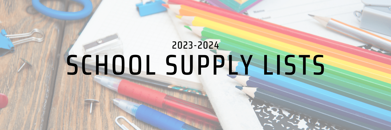 School Supply Lists