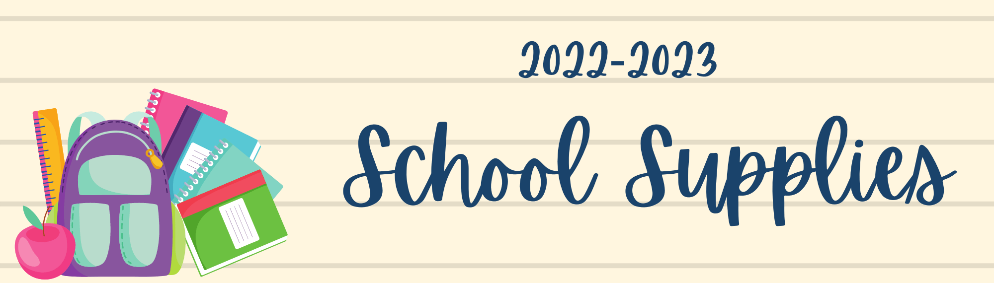 Home School Supply Lists Oak Valley School