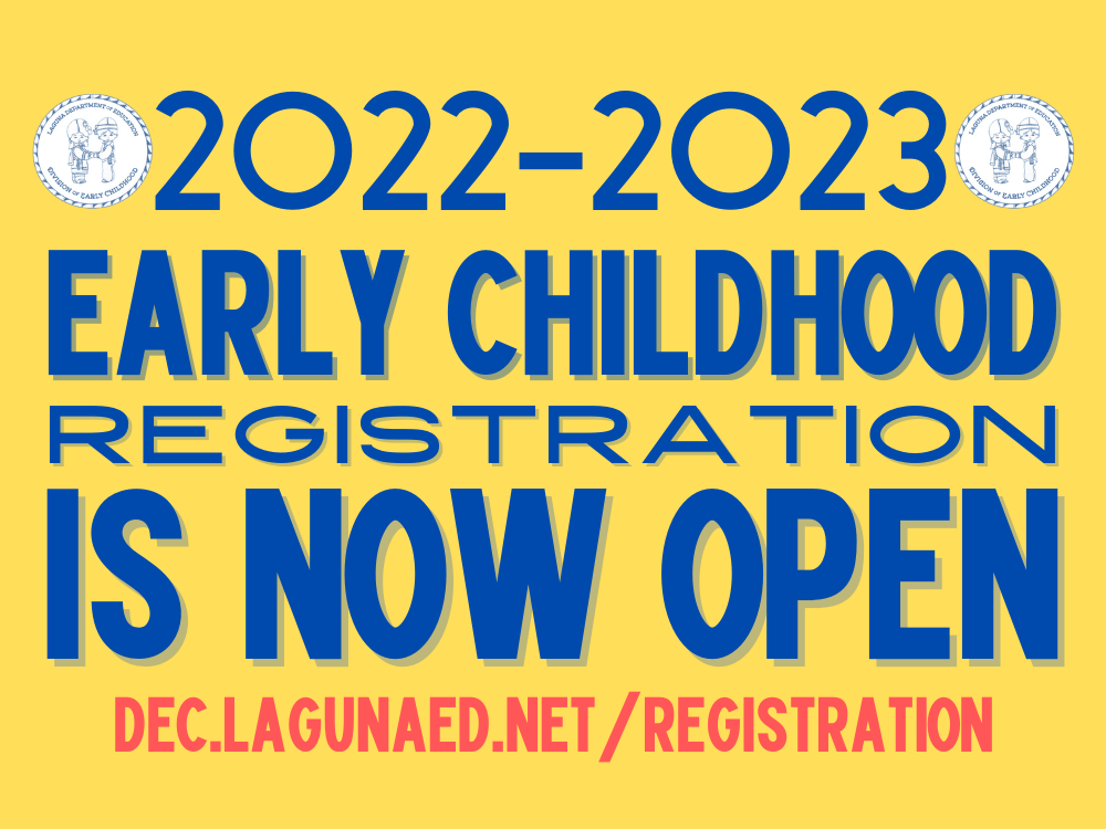 DEC Registration for Early Childhood is Now Open!