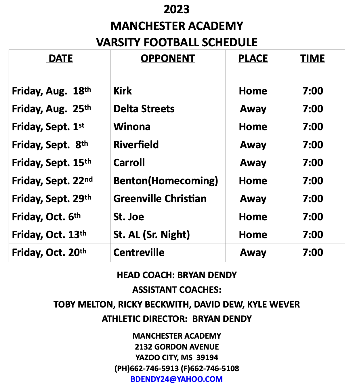 High School Football