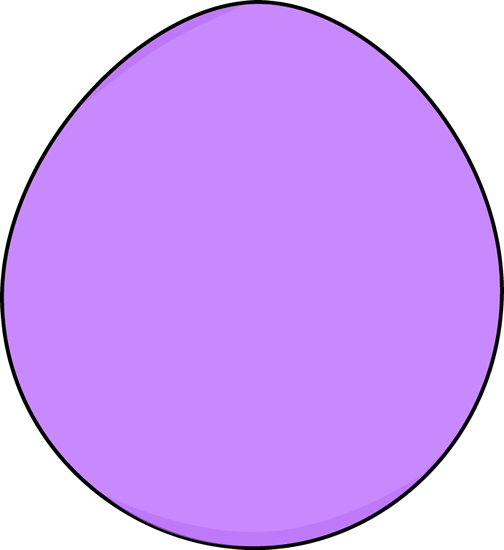 Purple Easter Egg Clip Art Purple Easter Egg Image