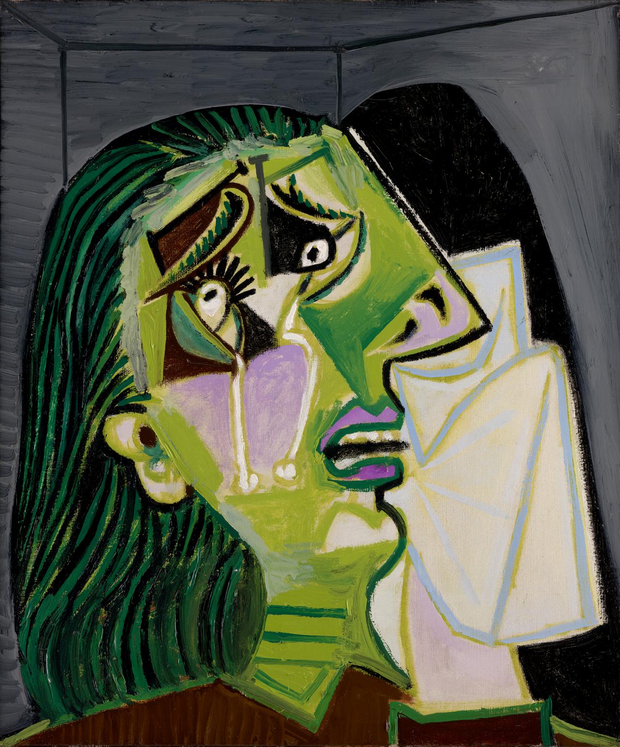 Pablo Picasso Weeping woman NGV
