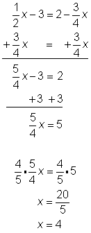 Solving Multi-Step Equations