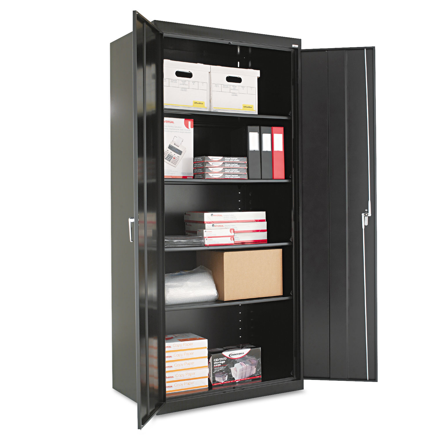 ALECM7824BK Alera® Assembled 78" High Storage Zuma