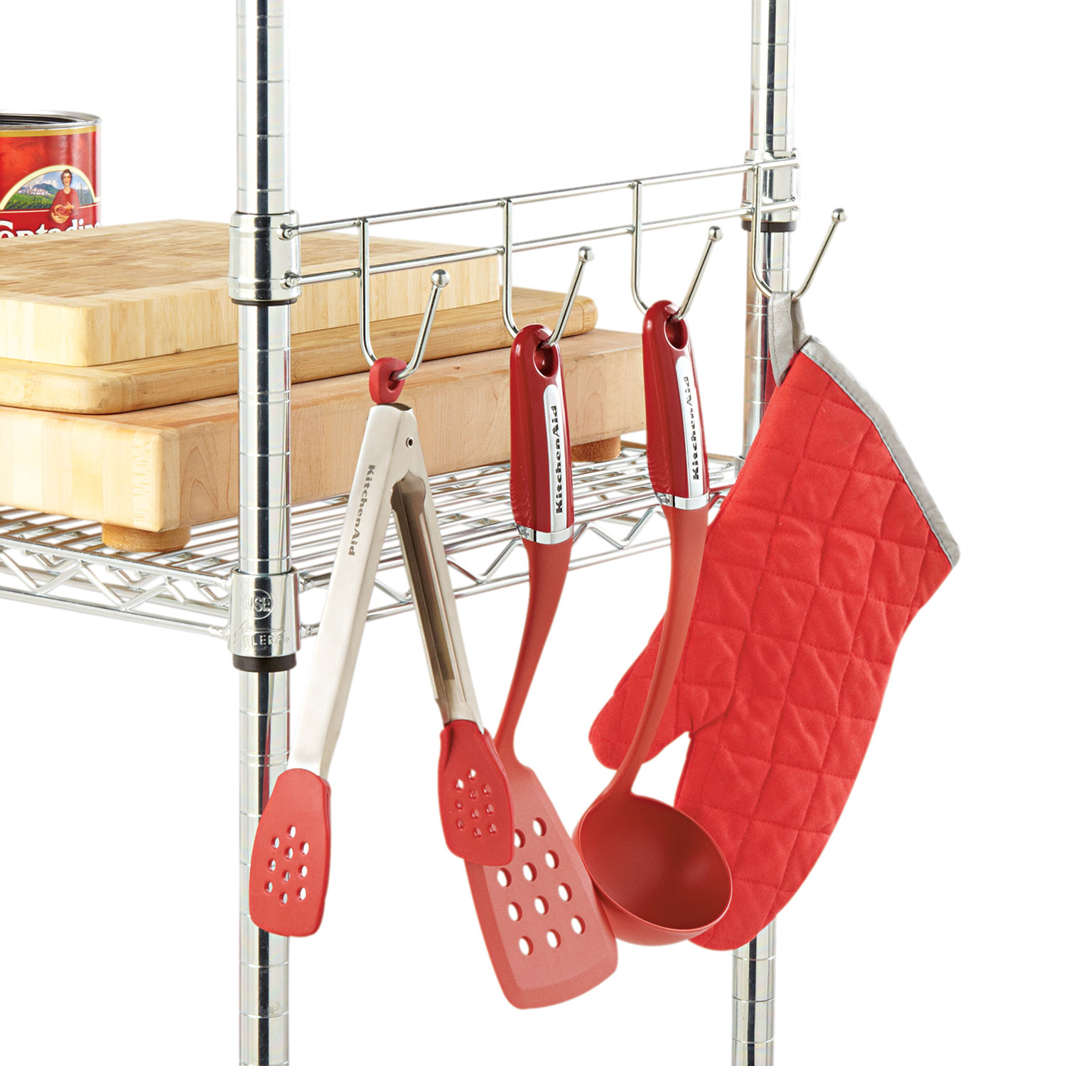 ALESW59HB424SR Alera® Hook Bars For Wire Shelving Zuma