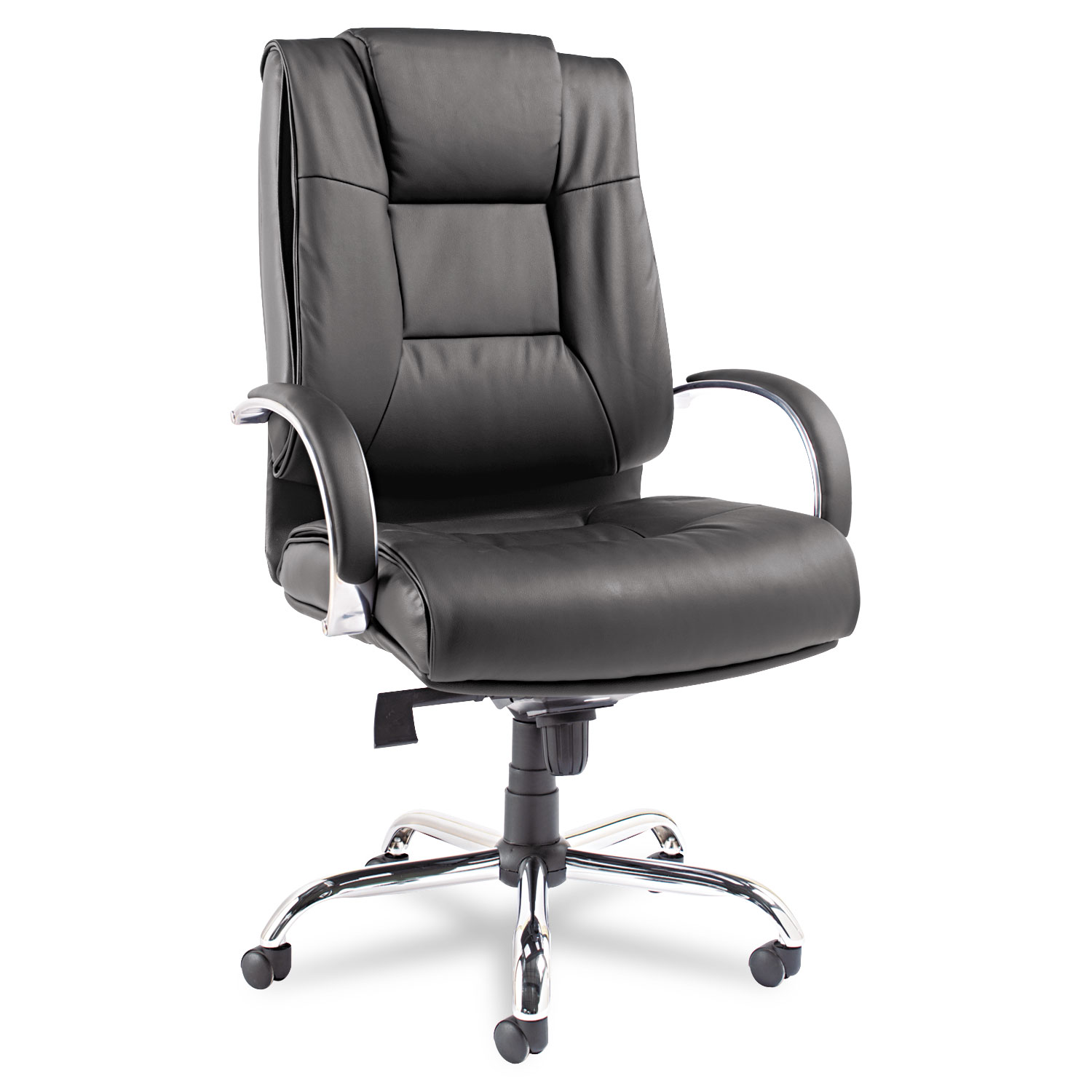 Alera Ravino Big/Tall HighBack Bonded Leather Chair, Headrest