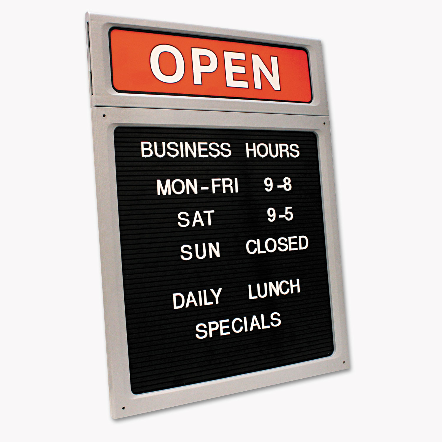 Message/Business Hours Sign by COSCO COS098221