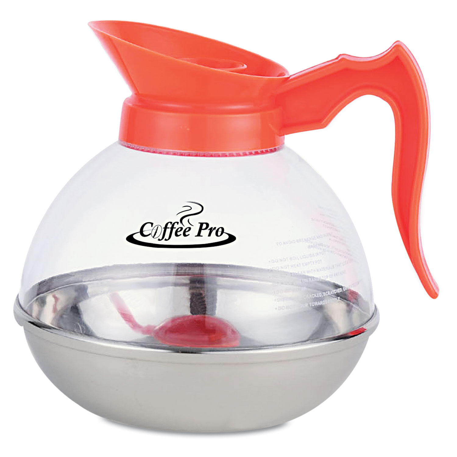 OGFCPU13 Coffee Pro Unbreakable Decaffeinated Coffee Decanter Zuma
