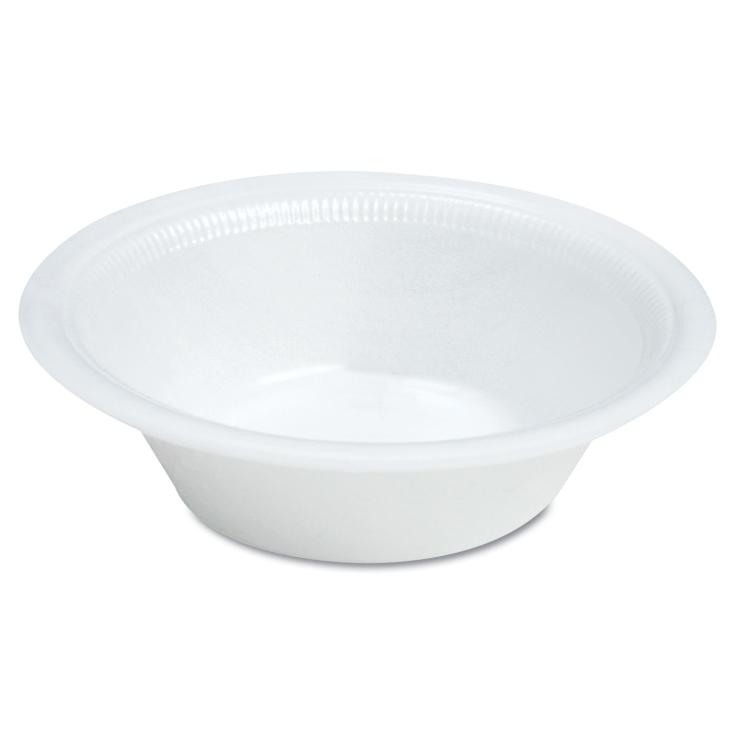 Dart® Quiet Classic Laminated Foam Dinnerware, Bowl, 12 oz, White, 125