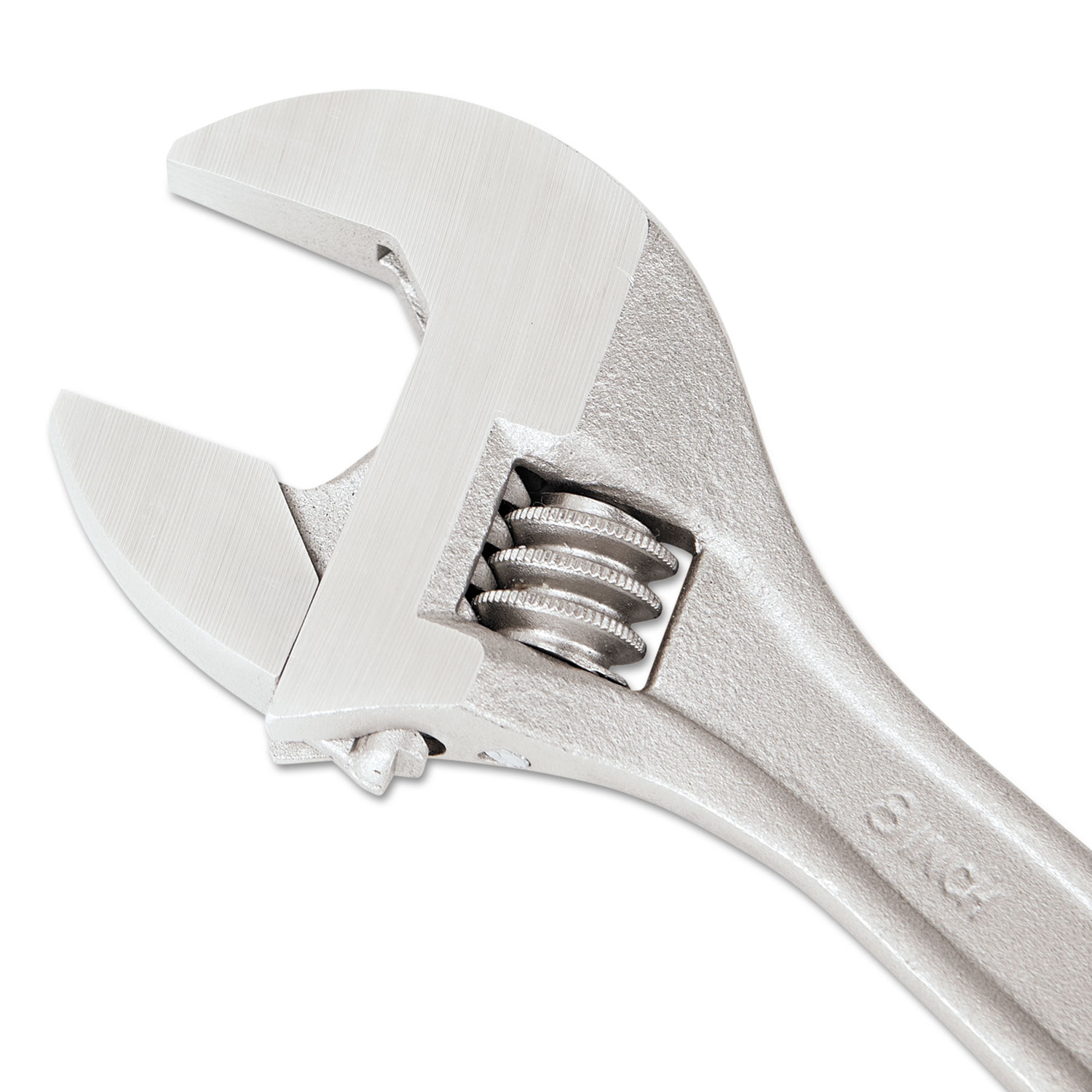 PROTO® PROTO Adjustable Wrench, 8" Long, 1 1/8" Opening, Satin Chrome