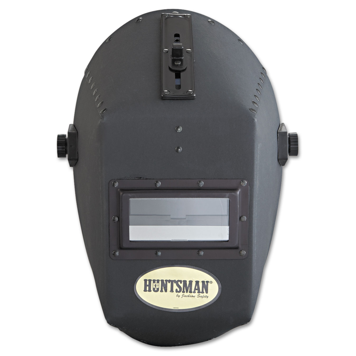 Jackson Safety* HUNTSMAN Fiber Shell Welding Helmet, 4 1/4" x 2", Black