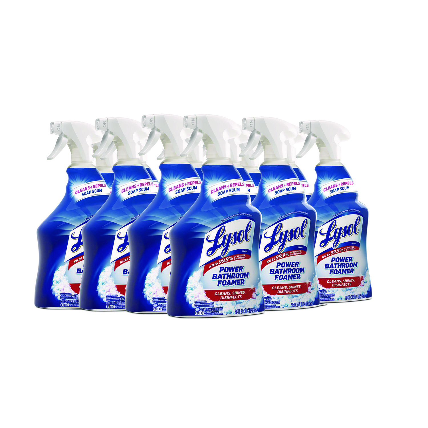 LYSOL® Brand Disinfectant Power Bathroom Foamer, Liquid, Atlantic Fresh