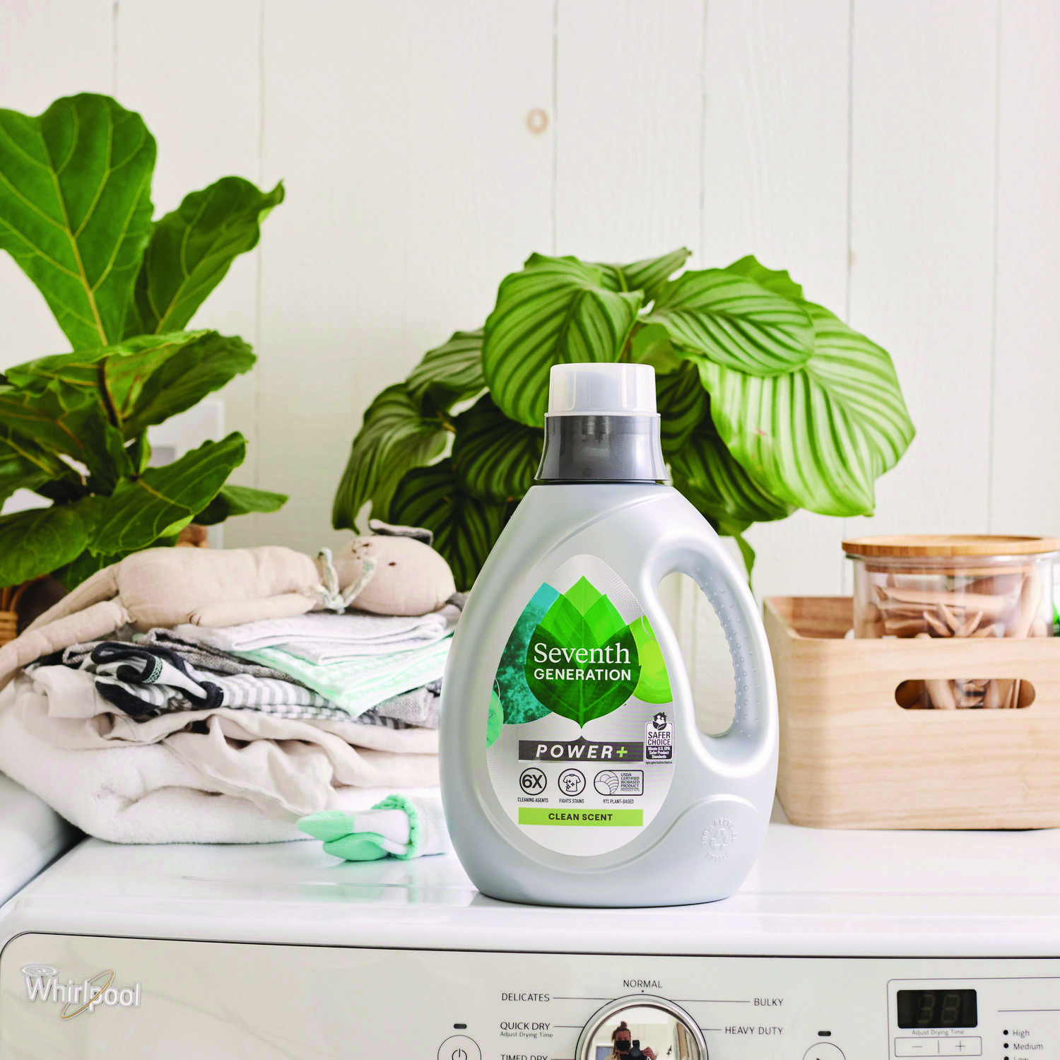 Seventh Generation® Power Plus Laundry Detergent, Fresh Scent, 87.5 oz