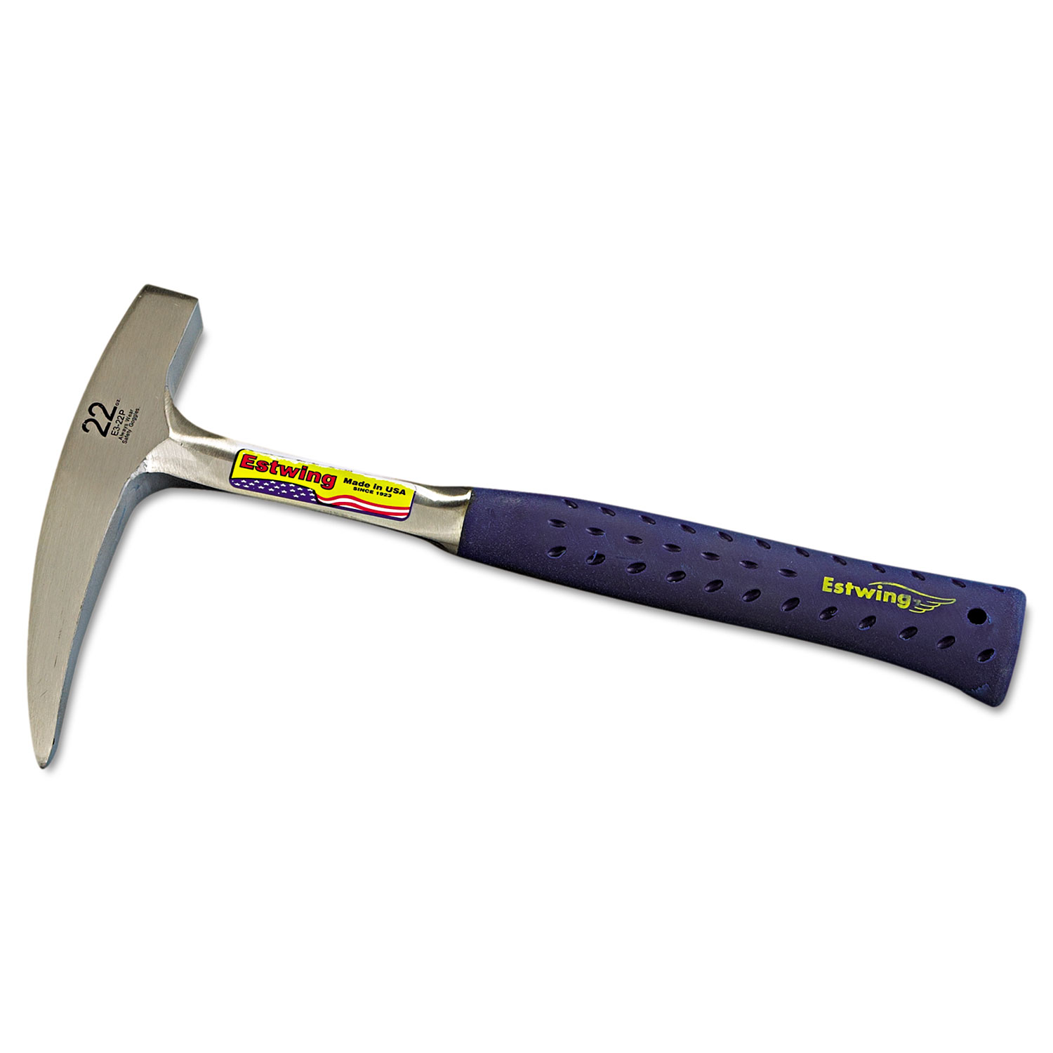 Estwing® E3 22P Geological RockPick Hammer, 22oz, 13" Tool Length