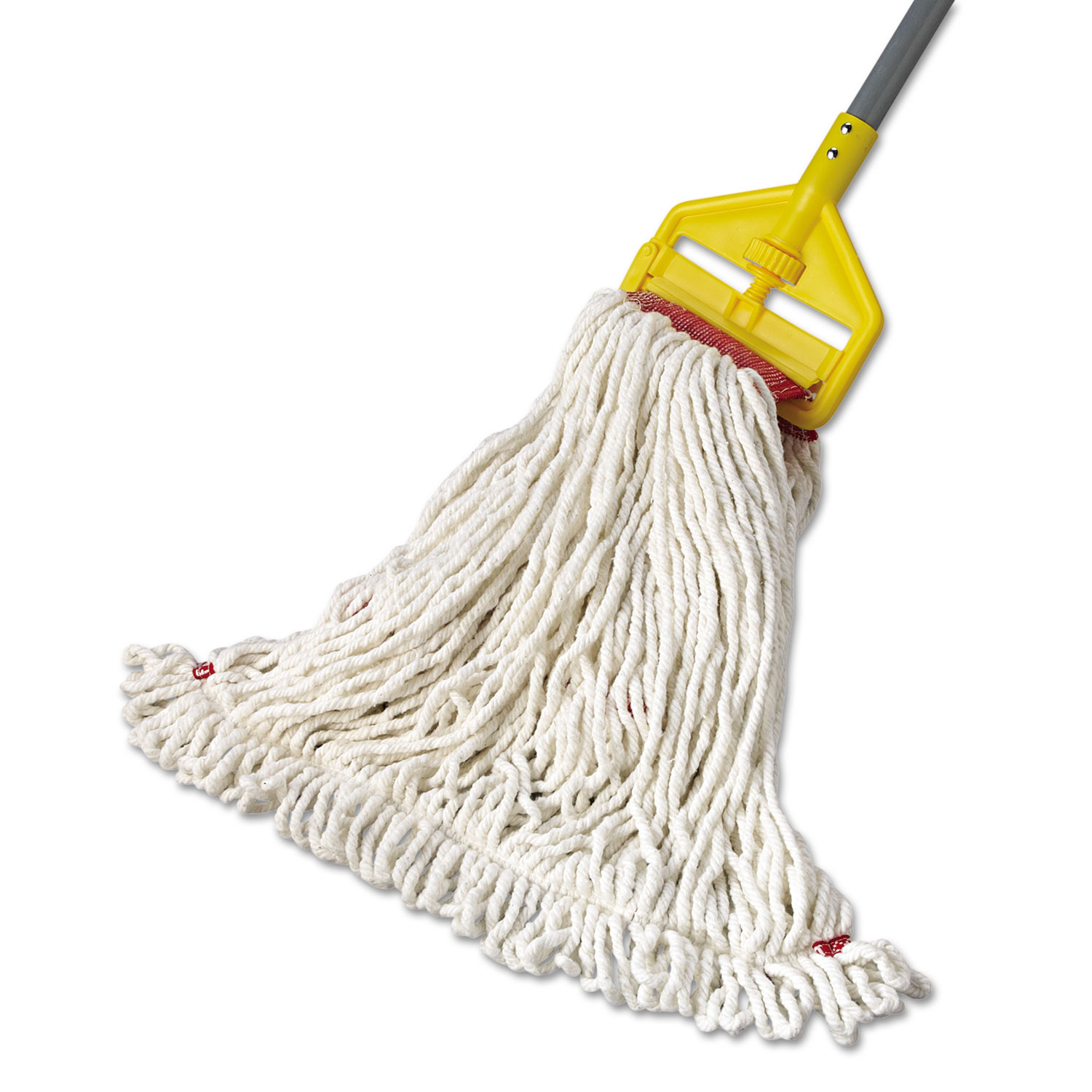 RCPA253WHI Rubbermaid Commercial  Foot Wet Mop Head Zuma