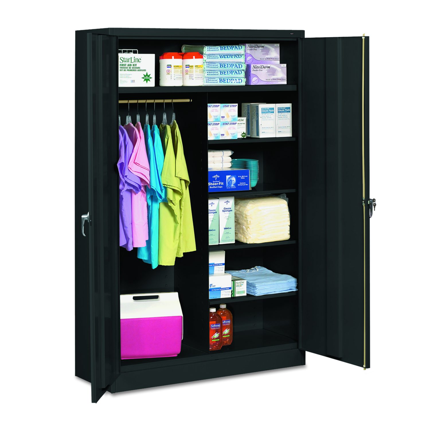TNNJ2478SUCBK Tennsco Jumbo Combination Steel Storage Zuma