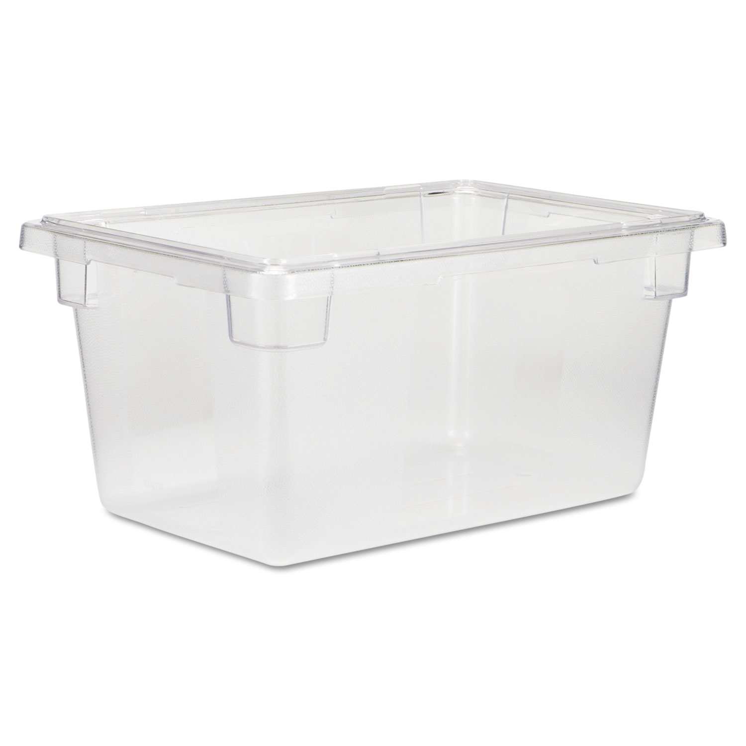 Food/Tote Boxes, 5 gal, 12 x 18 x 9, Clear Allied Paper Company