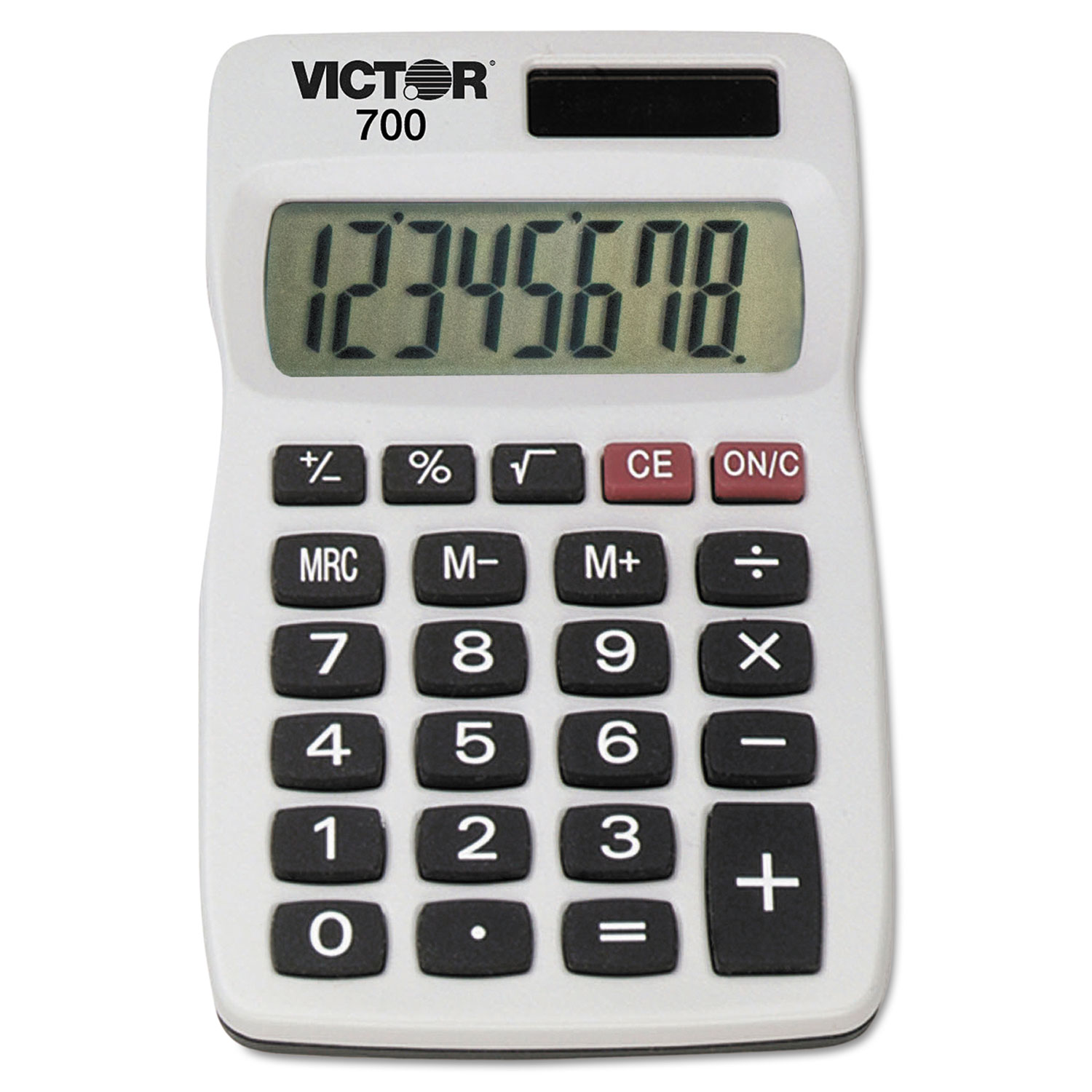 700 Pocket Calculator, 8-Digit LCD - Reparto