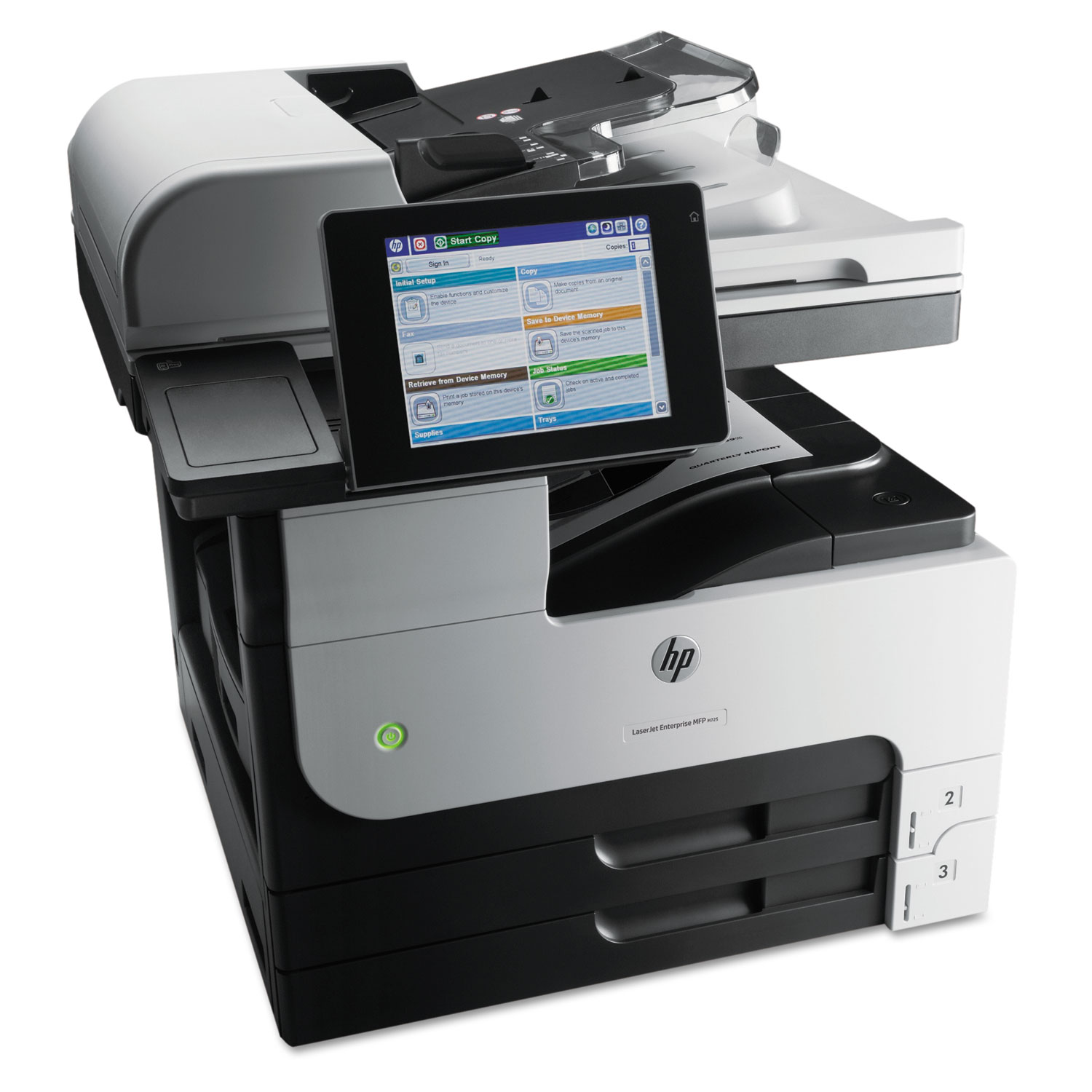 Buy LaserJet Enterprise MFP M725 Multifunction Laser Printer and other