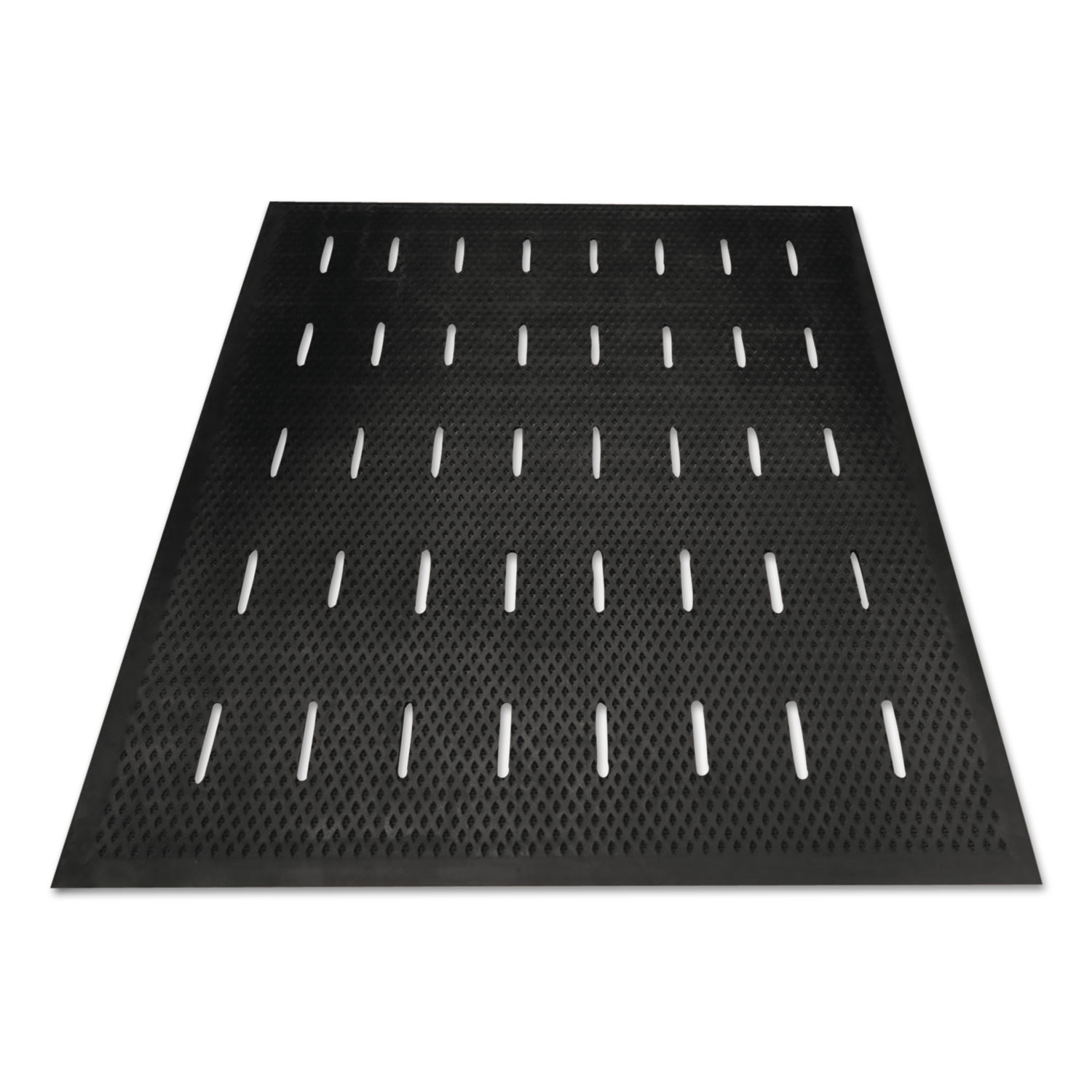 Guardian Free Flow Comfort Utility Floor Mat, 36 x 48, Black Liberty