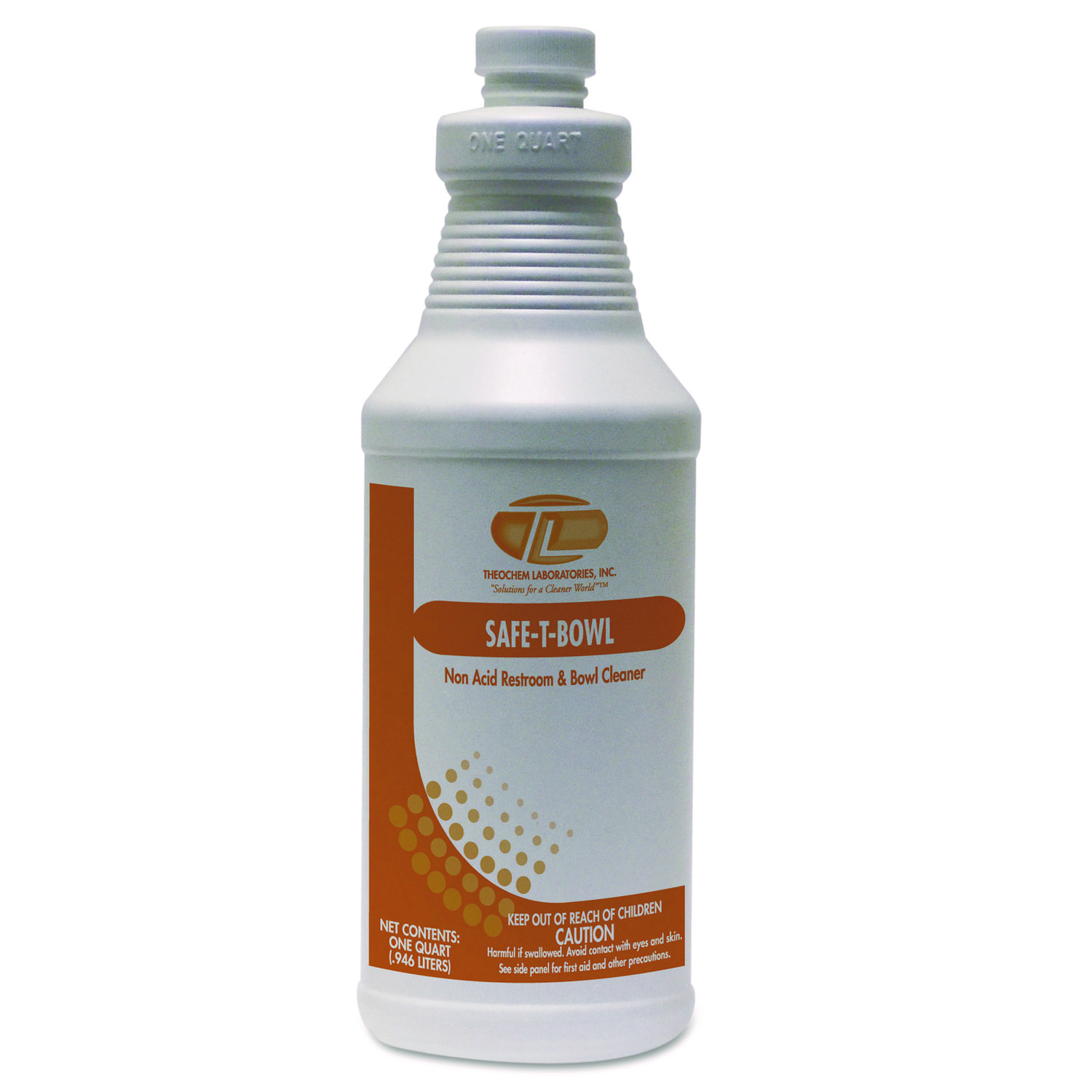 SafeTBowl Liquid Toilet Bowl Cleaner, 32 oz Bottle, 12/Carton US