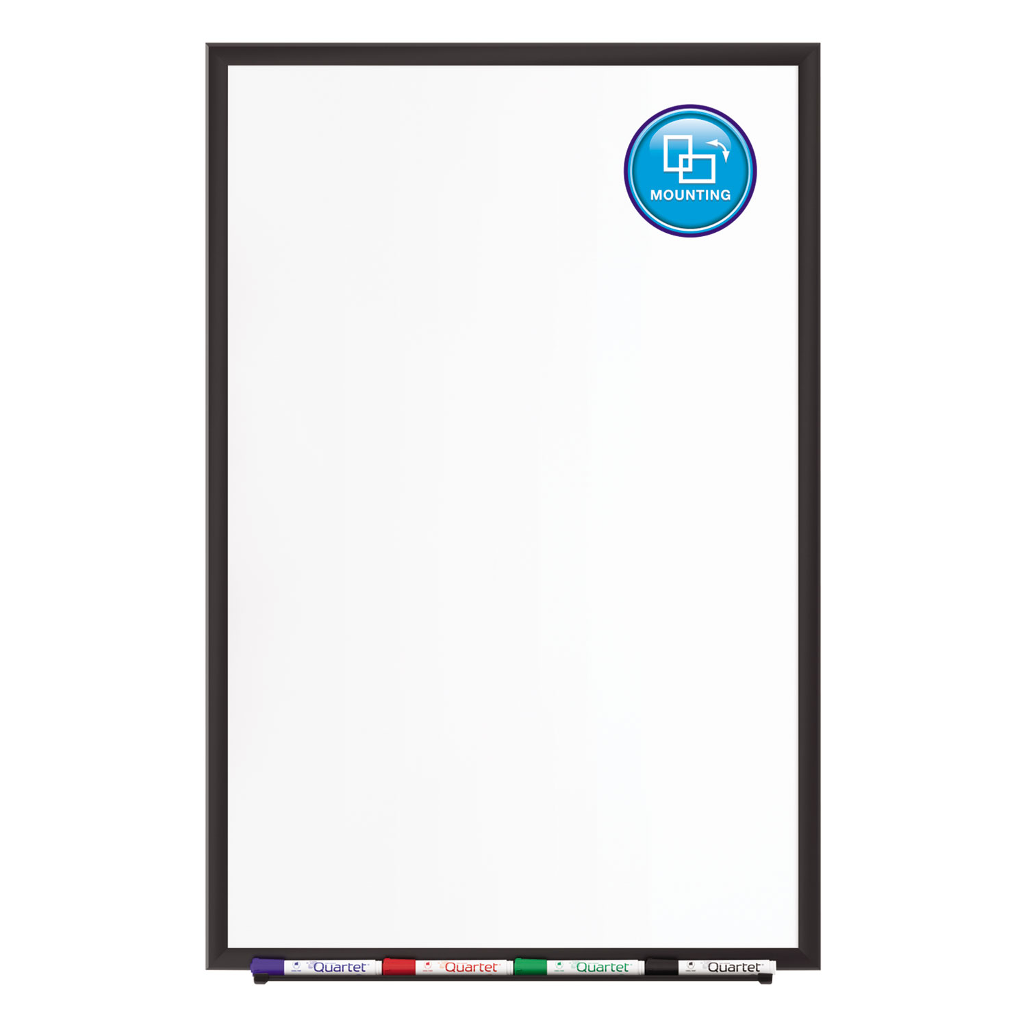 Classic Series Porcelain Dry Erase Board, 36 x 24, White