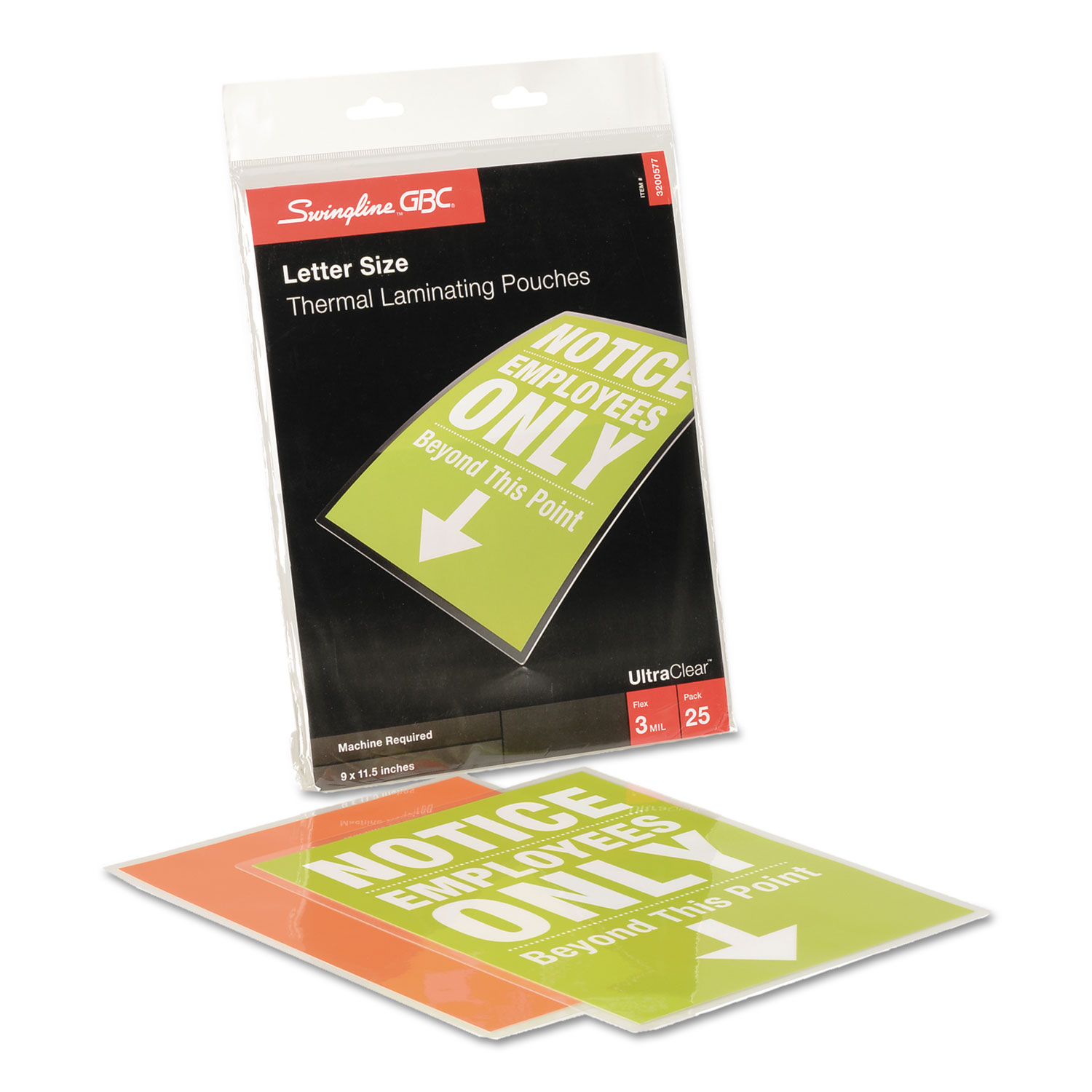 Professional Quality 100 Premium Legal Size Laminating Pouches 9 X 14.5