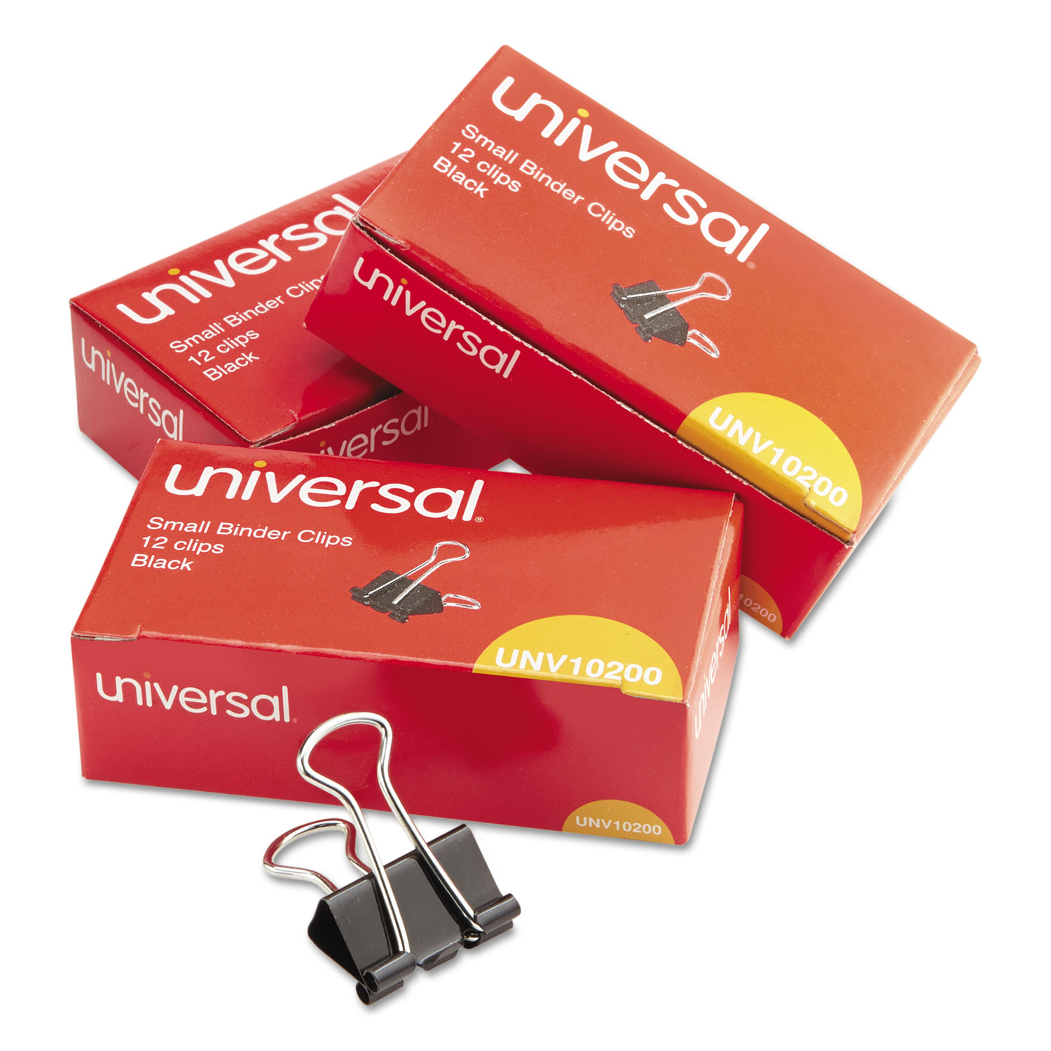 Small Binder Clips by Universal® UNV10200VP3