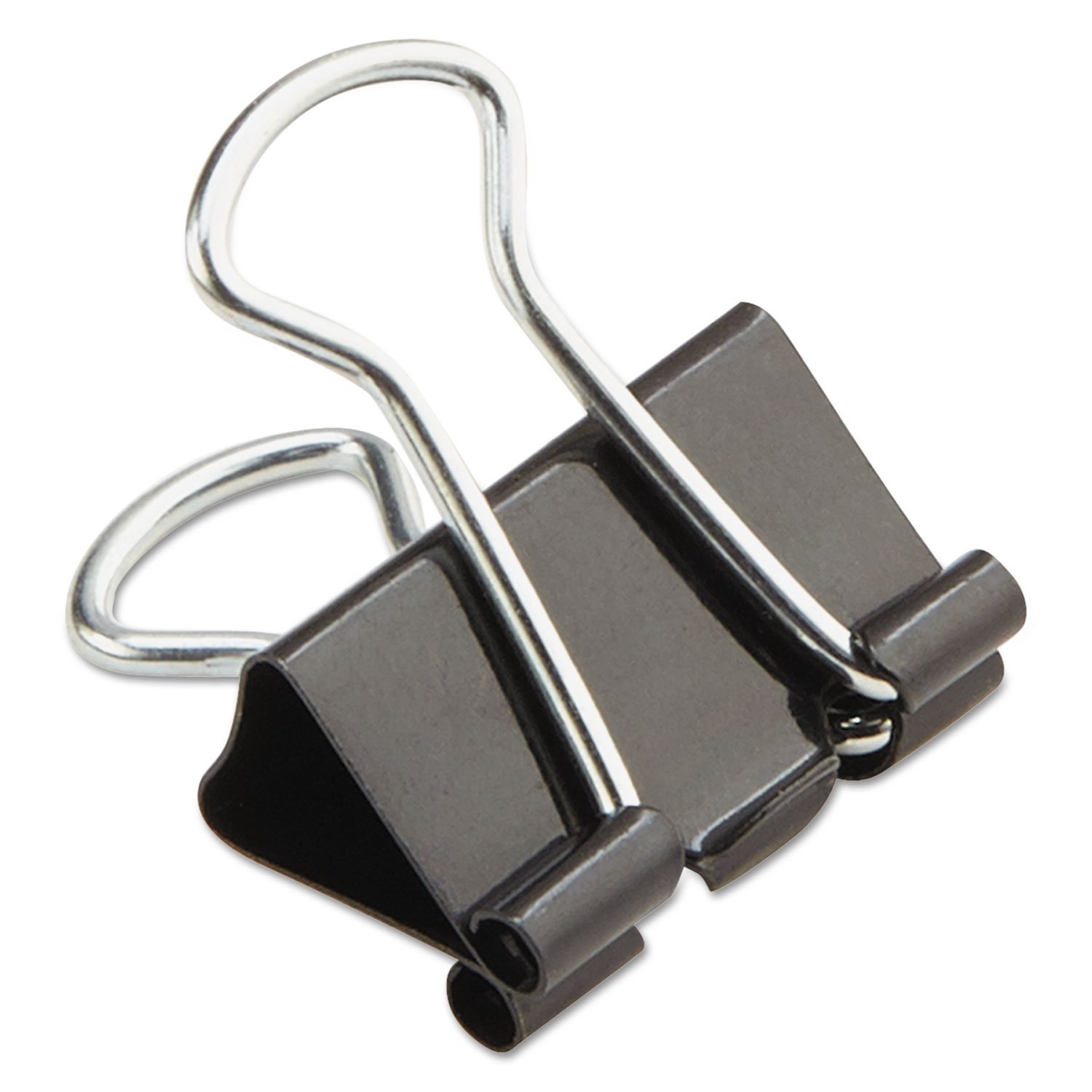 Binder Clips, Mini, Black/Silver, Dozen Sierra Office Systems