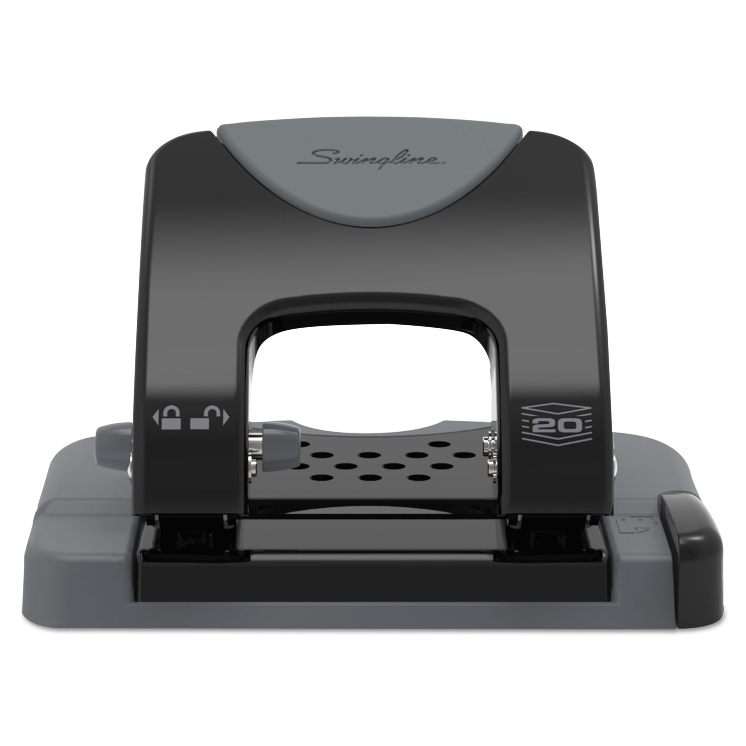 SWI74135 Swingline® 20Sheet SmartTouch TwoHole Punch Zuma