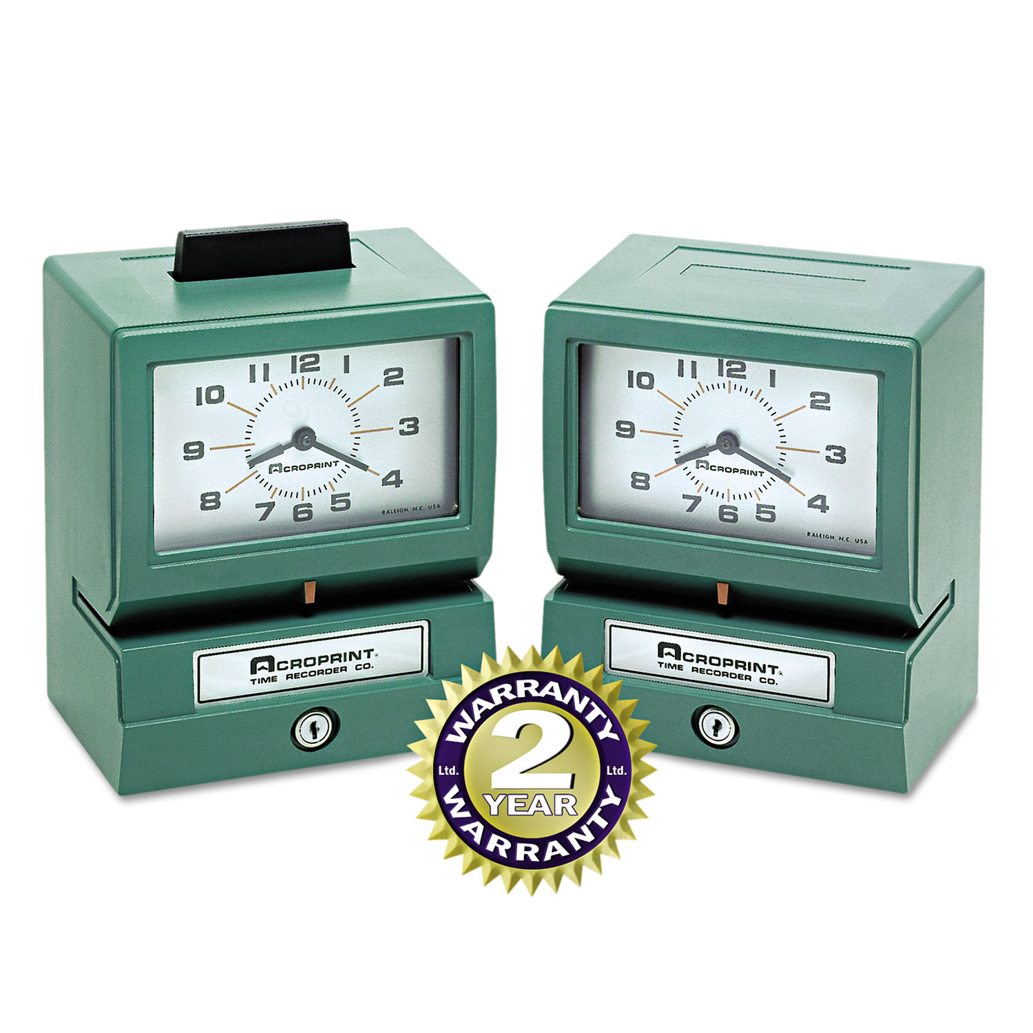 Model 150 Analog Automatic Print Time Clock with Day/112 Hours/Minutes