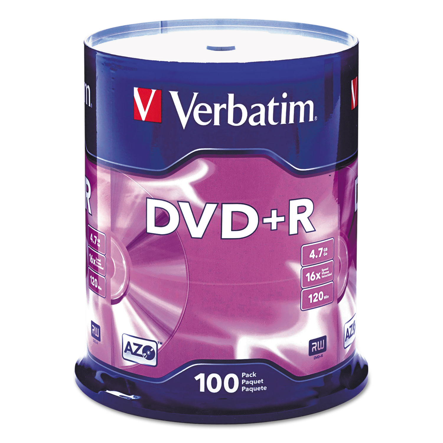 VER95098 Verbatim DVD+R Discs Zuma