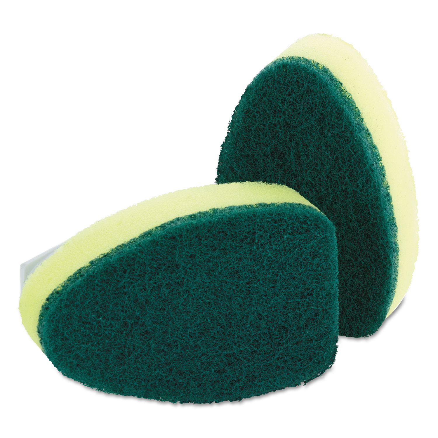 ScotchBrite® Refill Sponge Heads for HeavyDuty Dishwand, 2/Pack
