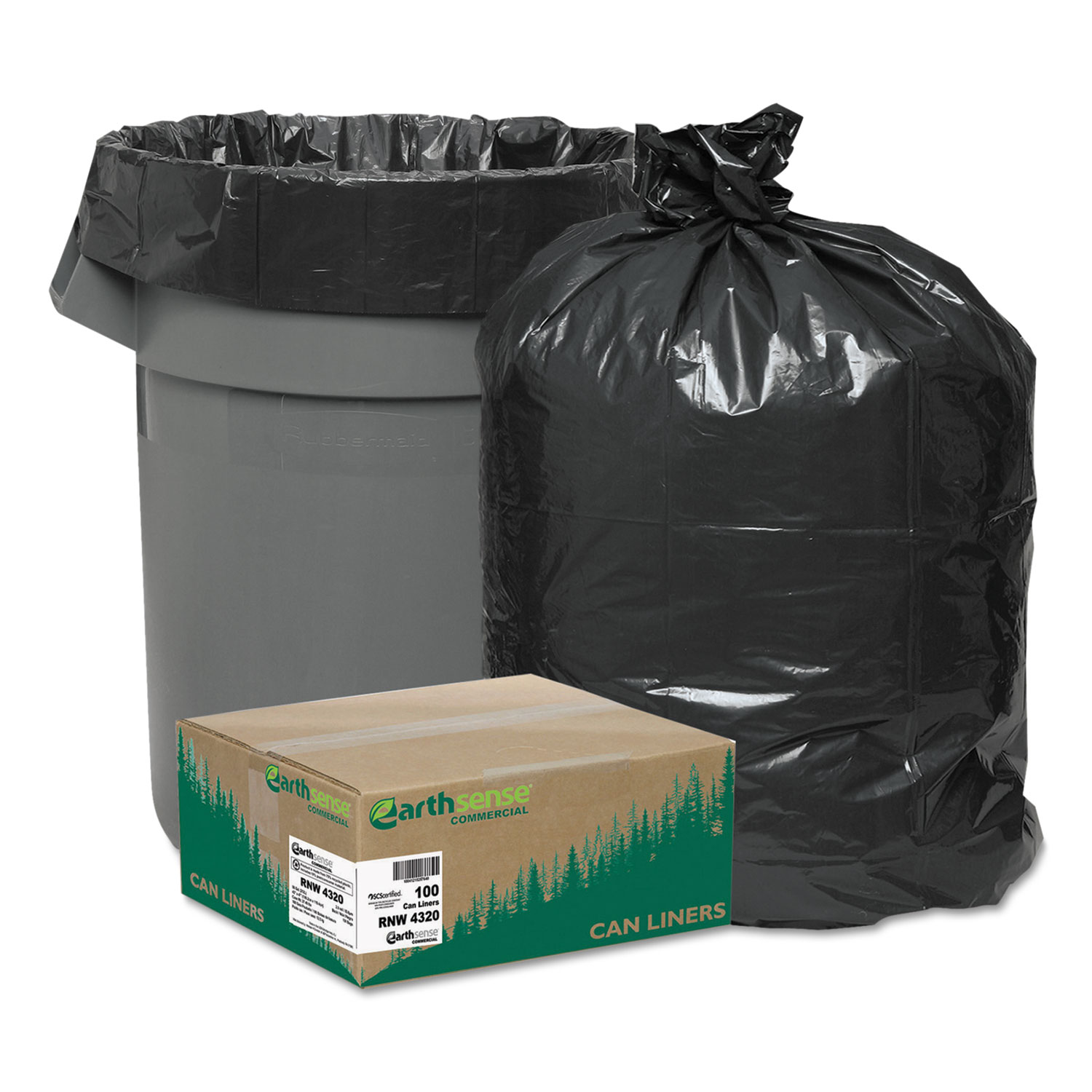 Trash Bags, Can Liners & Dispensers