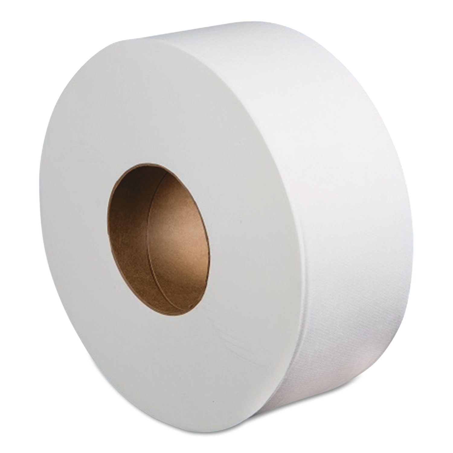 Jumbo Roll Bathroom Tissue, Septic Safe, 2Ply, White, 3.4" x 1000 ft
