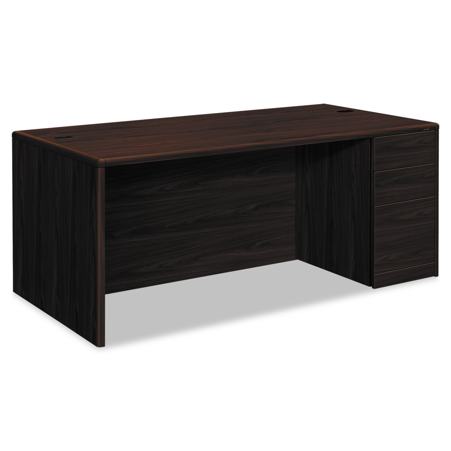 HON10787RNN HON 10700 Single Pedestal Desk Zuma
