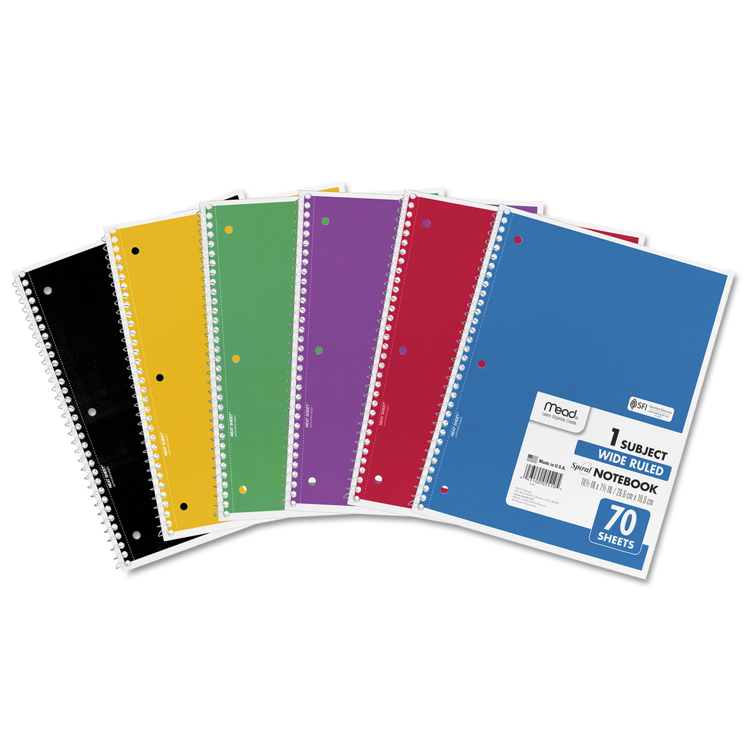 Spiral Bound Notebook by Mead® MEA05510