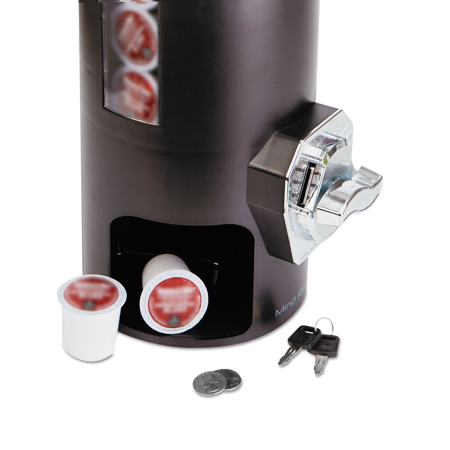 Coin Operated Coffee Pod Dispenser by Mind Reader