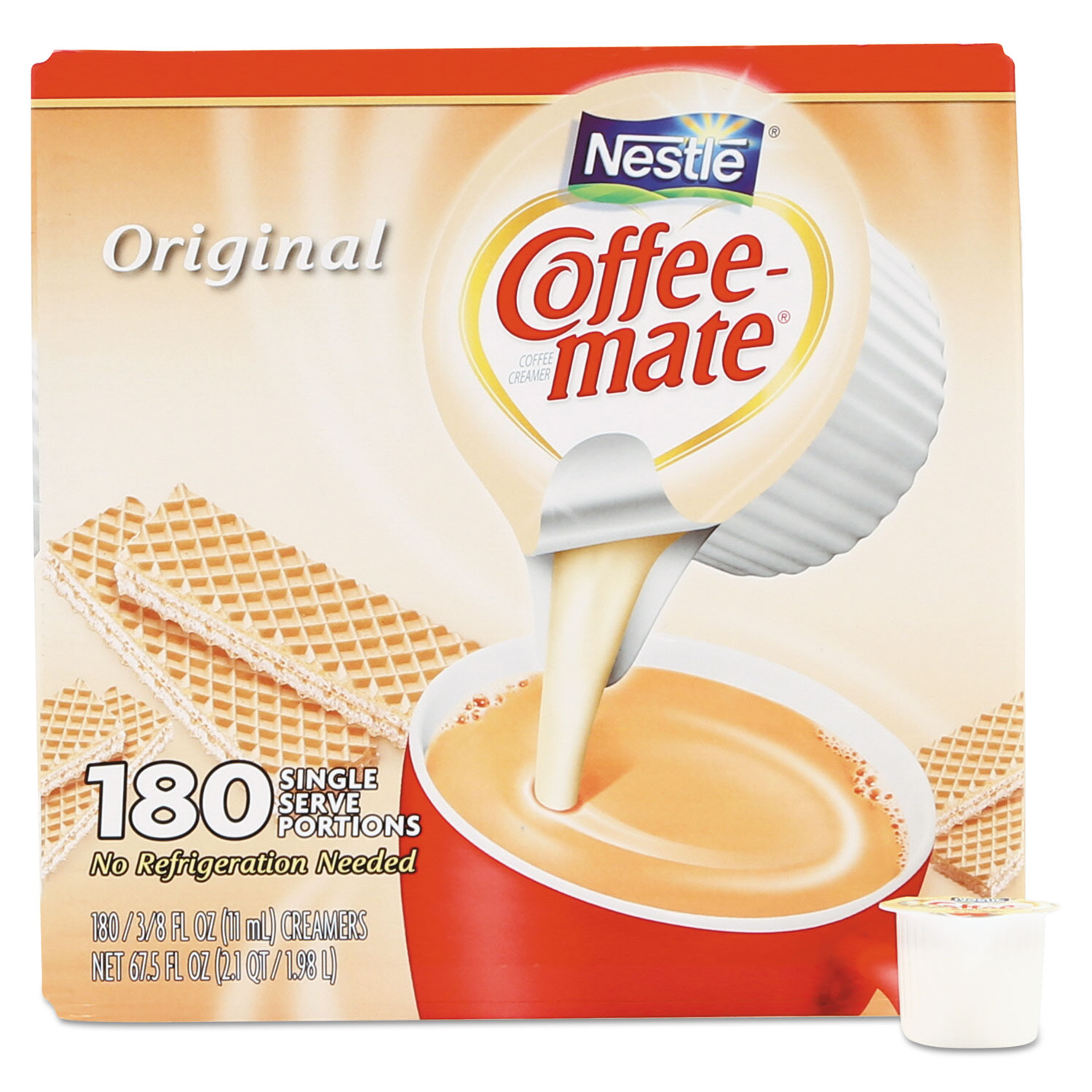 Coffeemate 50000 91757 Liquid Coffee Creamer, SugarFree French