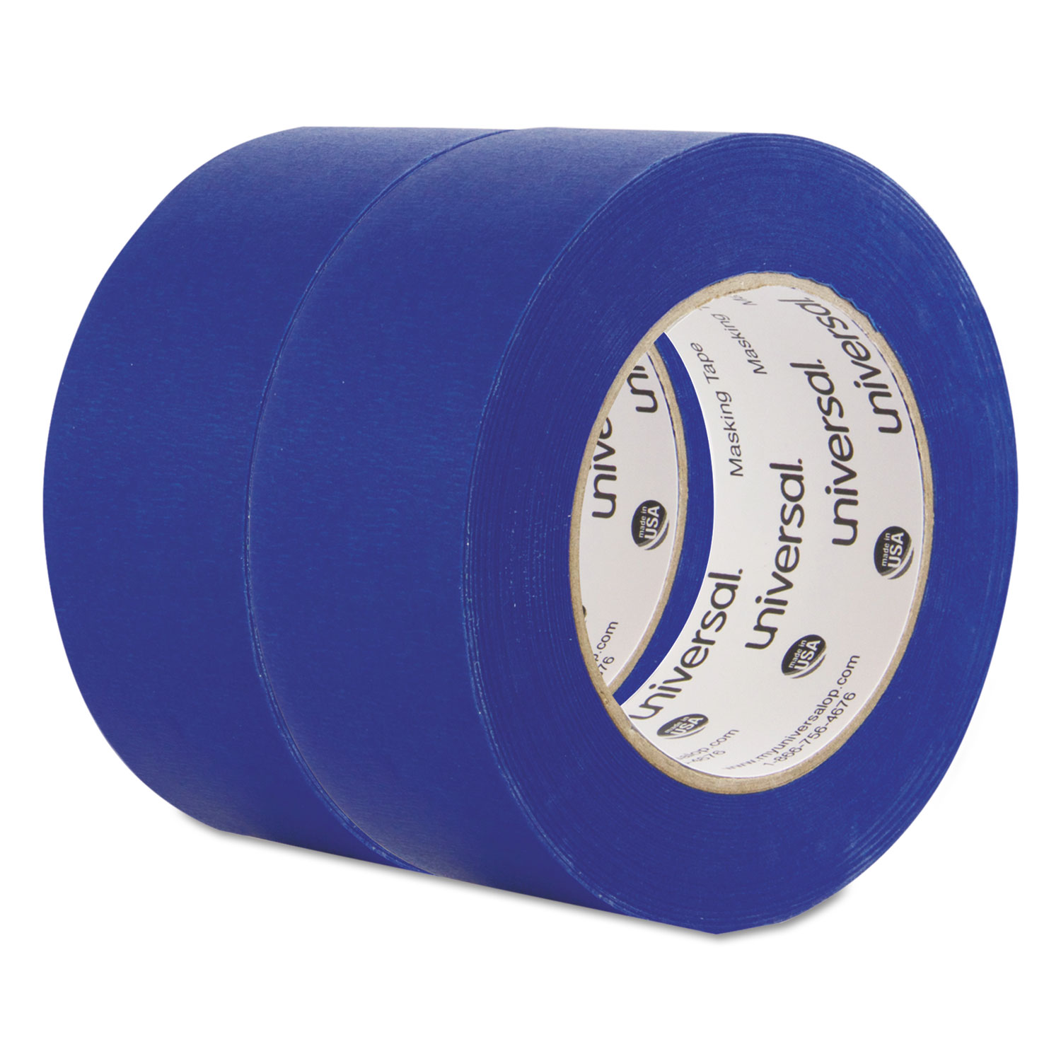 UNVPT14049 Universal® Premium Blue Masking Tape w/Blocit Tech Zuma