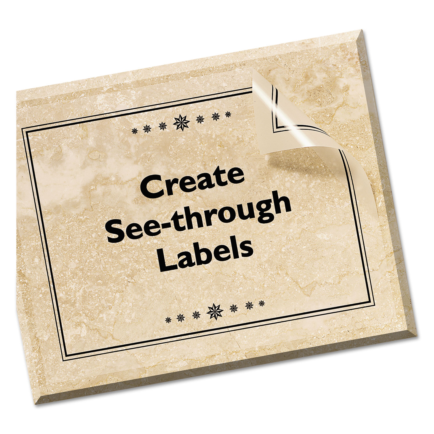 Matte Clear Shipping Labels by Avery® AVE8665
