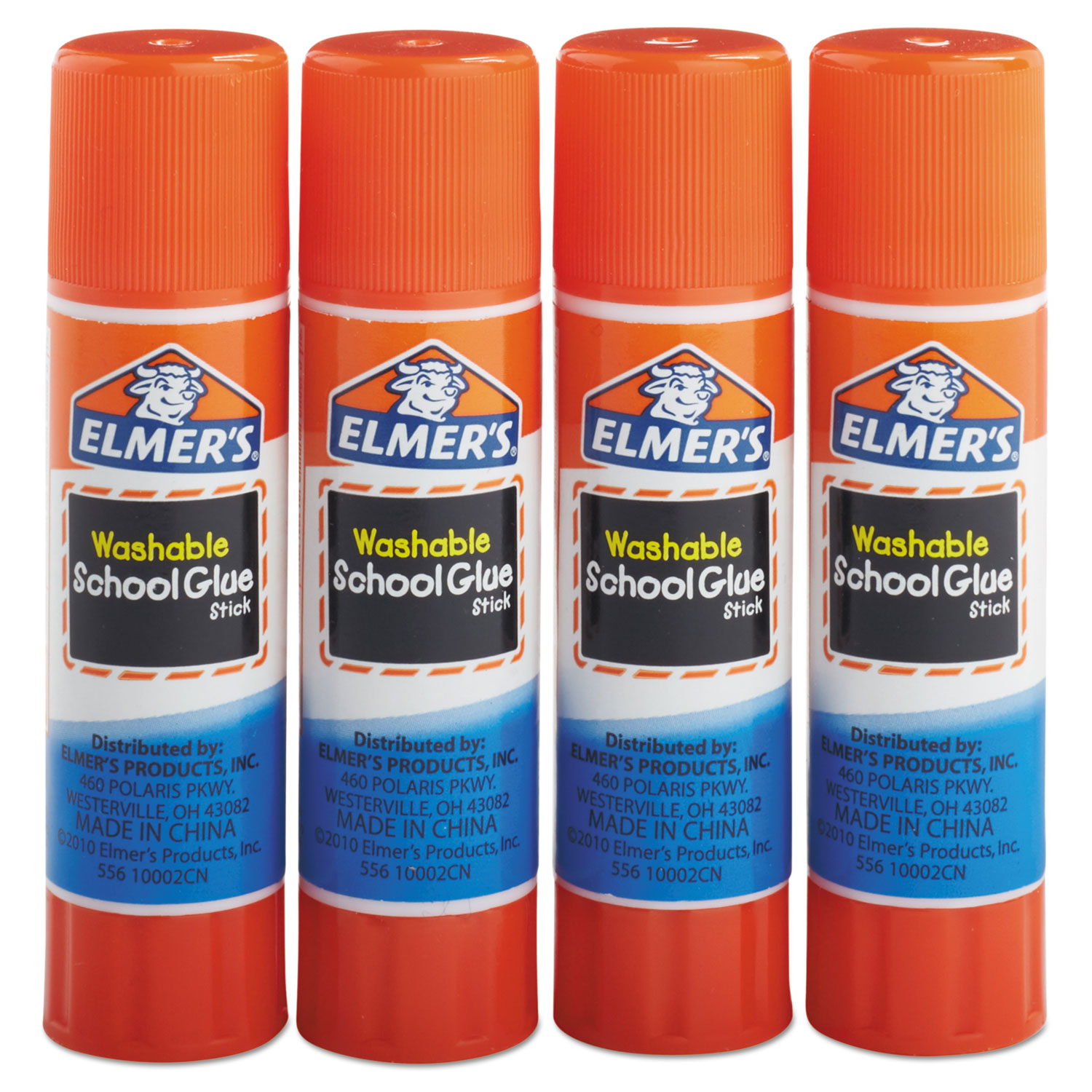 Elmer's Washable All Purpose School Glue Sticks, 4/Pack SupplyTime