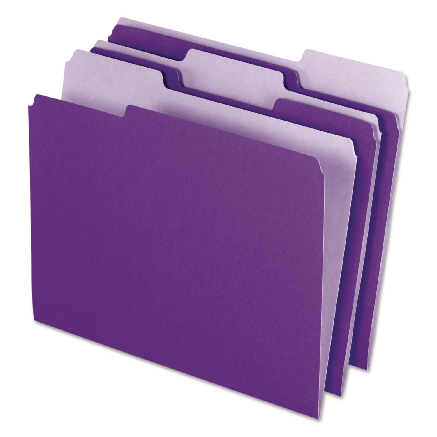 Pendaflex 4210 1/3 BLA Interior File Folders, 1/3Cut Tabs, Letter Size