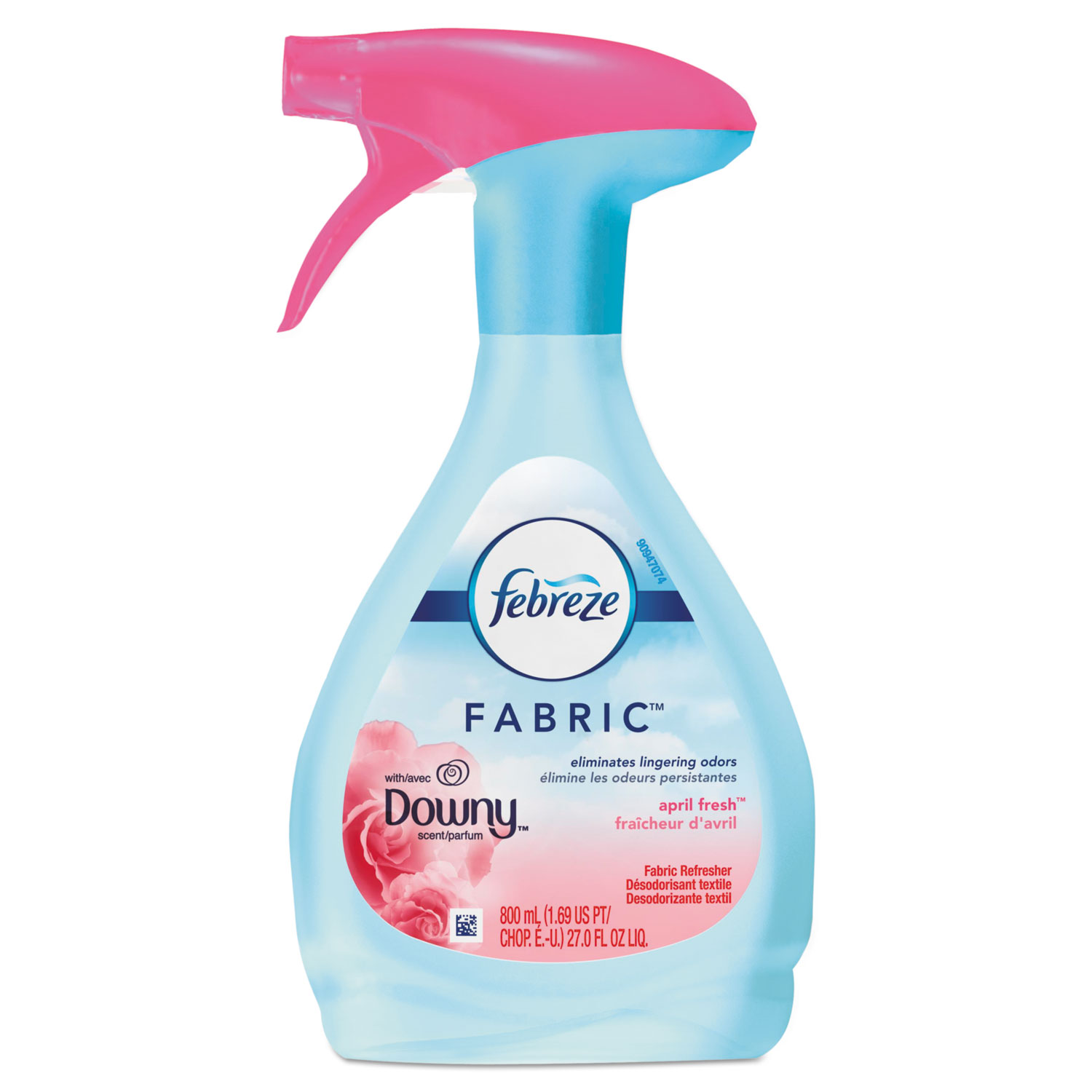 FABRIC Refresher/Odor Eliminator, Downy April Fresh, 27 oz Spray Bottle