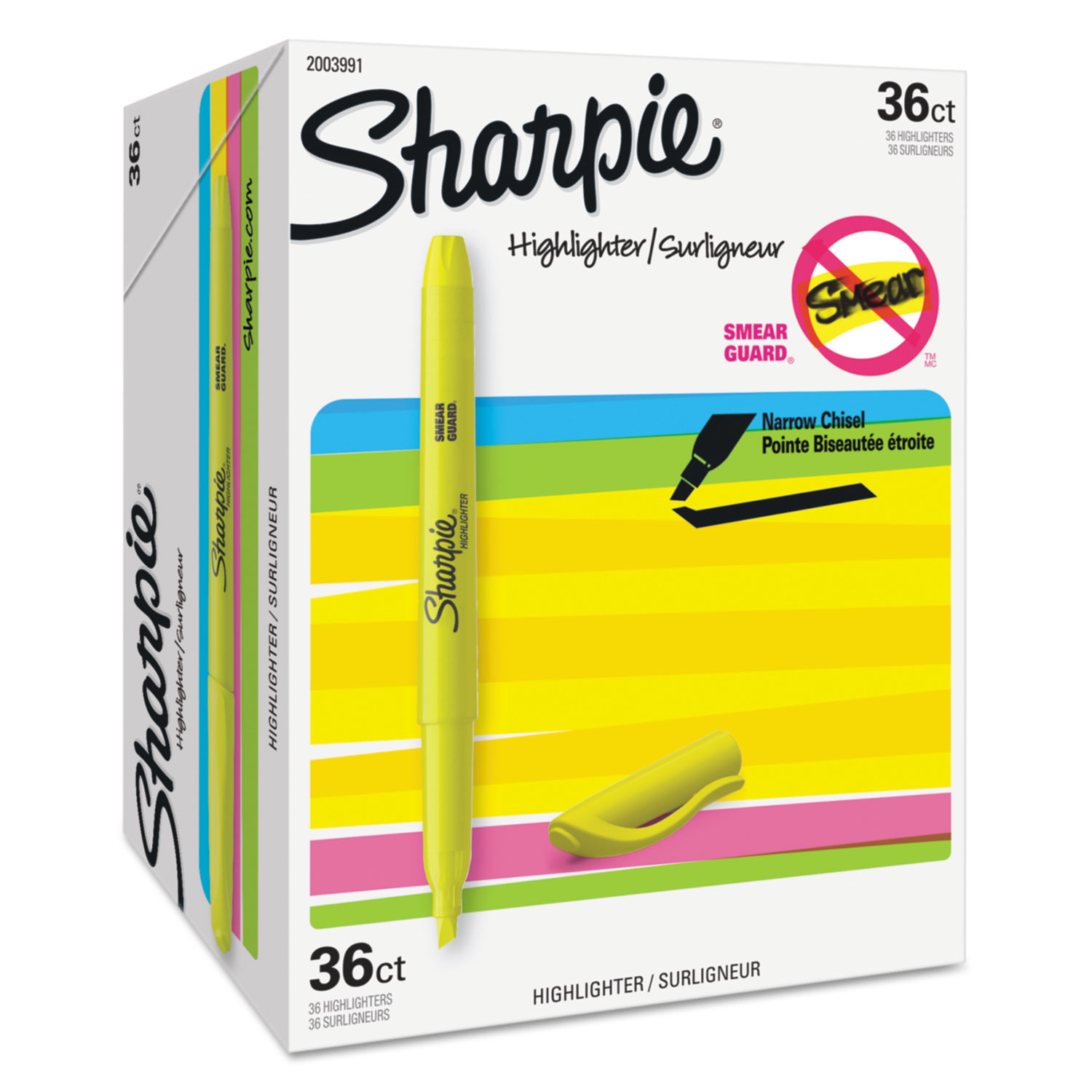 SAN2003991 Sharpie Pocket Highlighters Office Pack Zuma