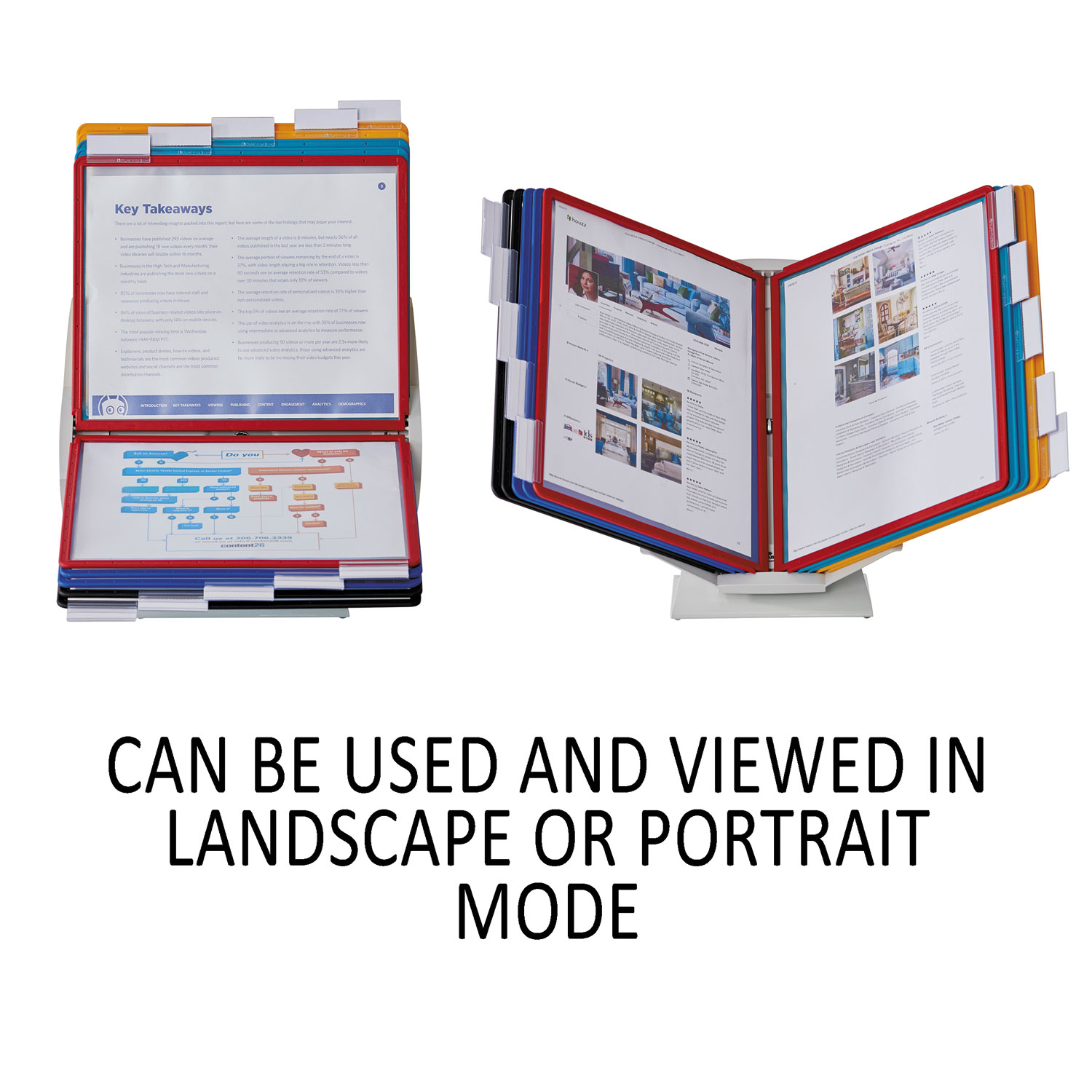 DBL551500 Durable Vario Pro Desktop Reference System Zuma