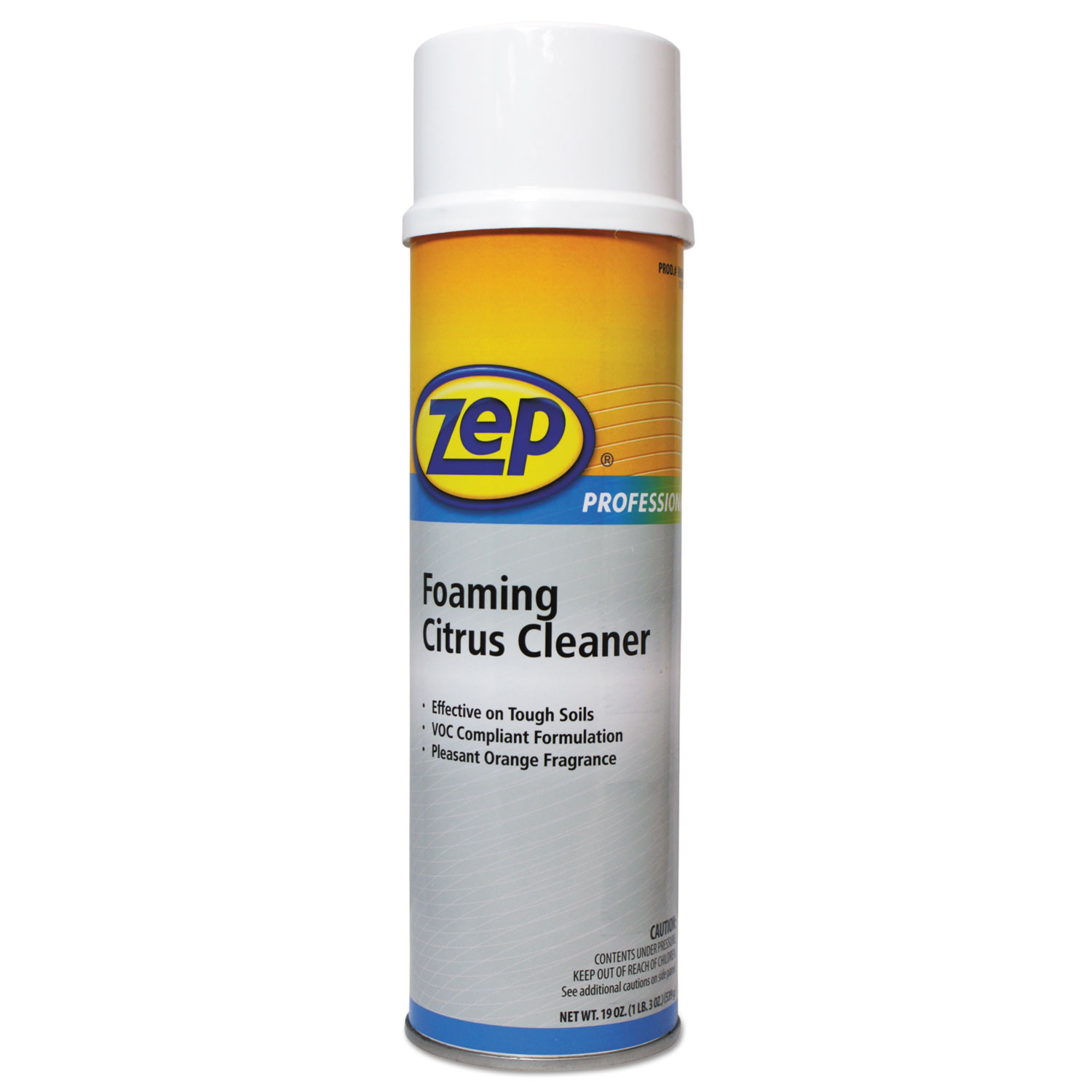 Zep Professional® Foaming Heavy Duty Degreaser, Aerosol Liquefied Gas, 24 fl oz, 12/Carton