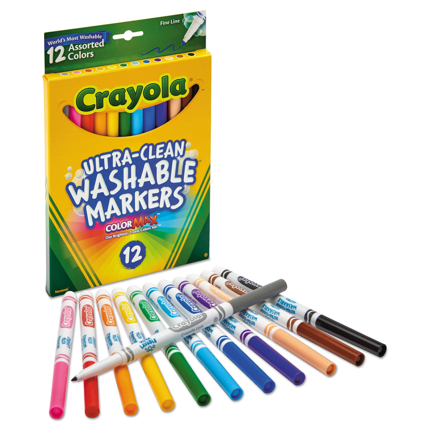 CYO587813 Crayola Washable Markers Zuma