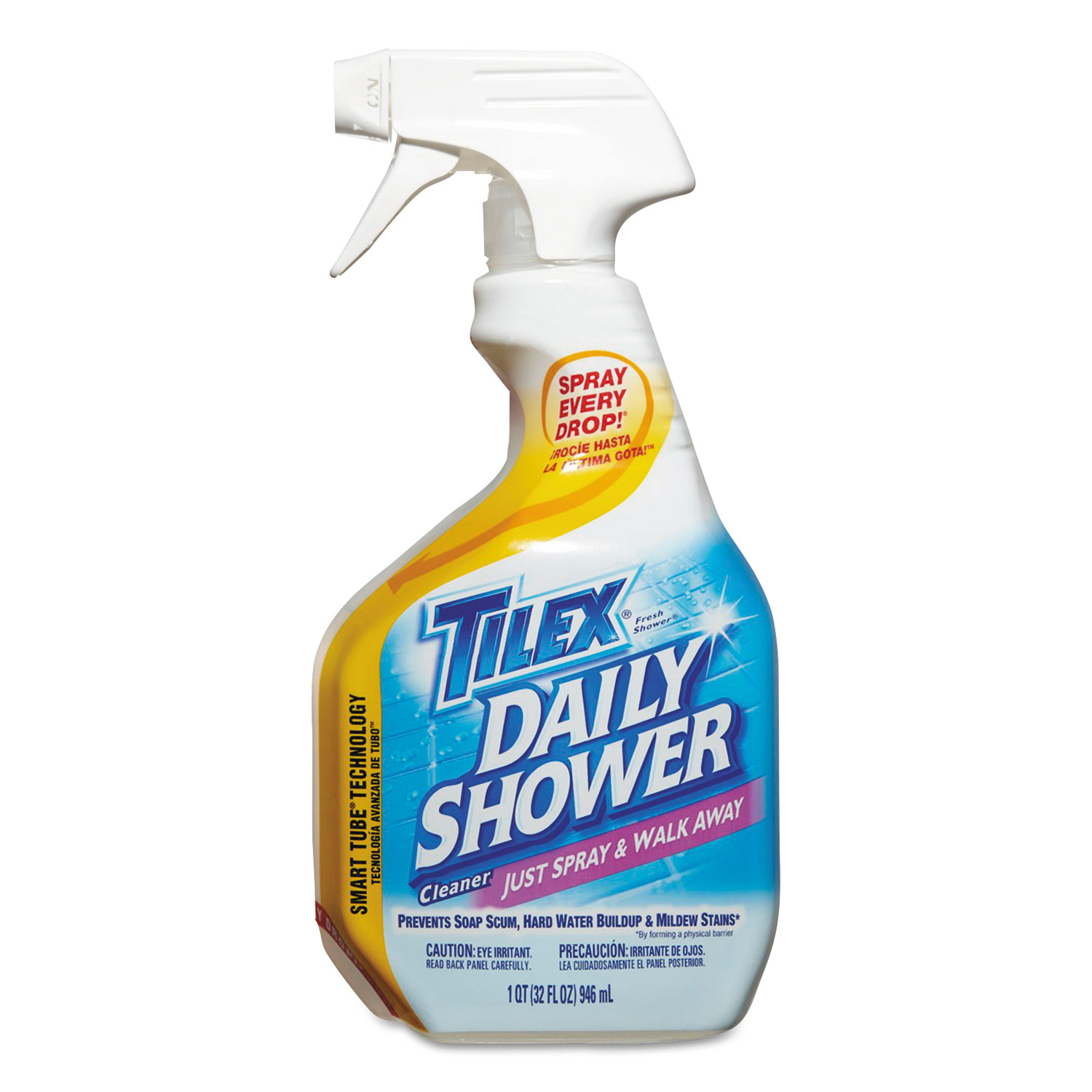 Tilex® Bathroom Cleaner Spray, Fresh, Liquid, 32 oz, 9/Carton
