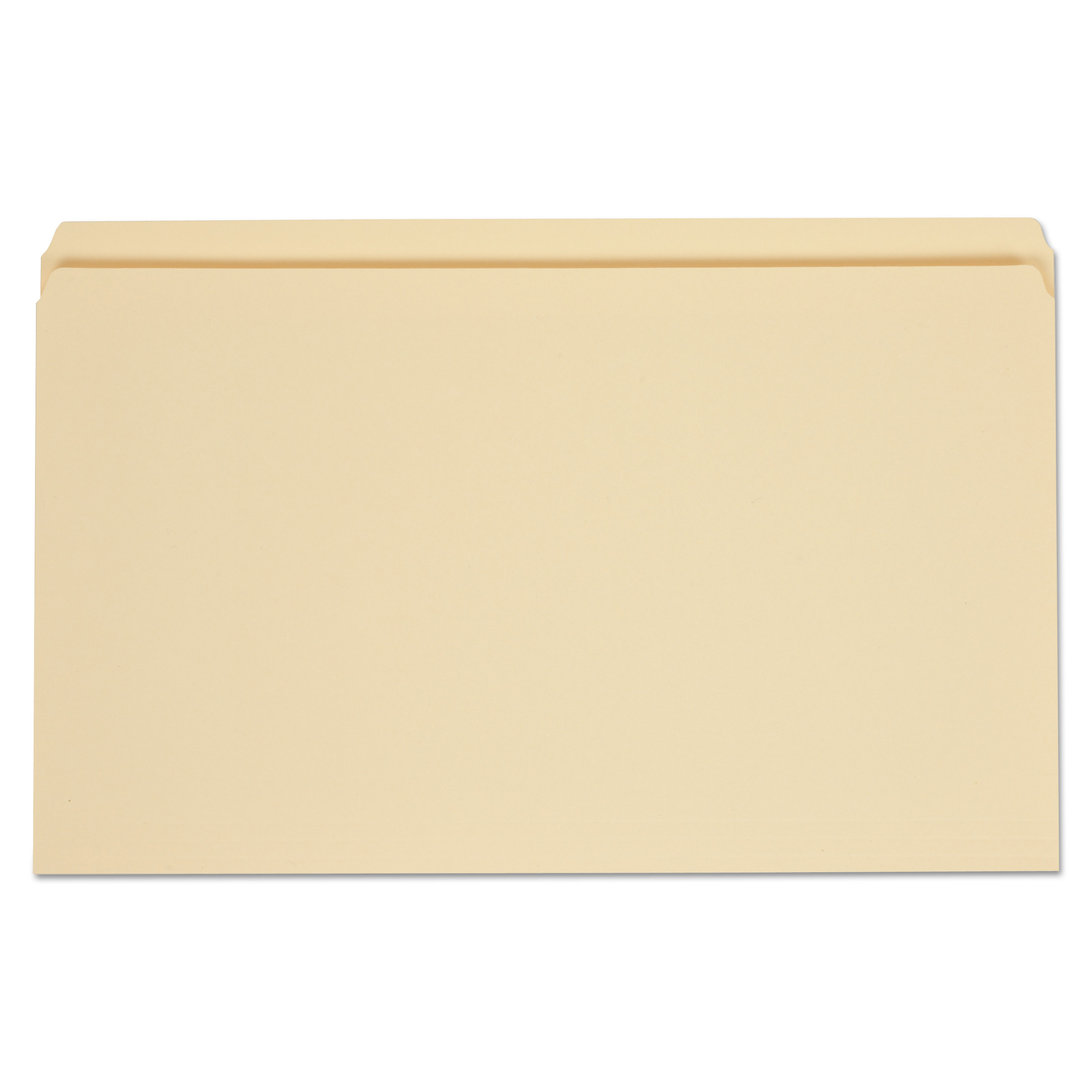 Top Tab File Folders, Straight Tabs, Legal Size, 0.75" Expansion